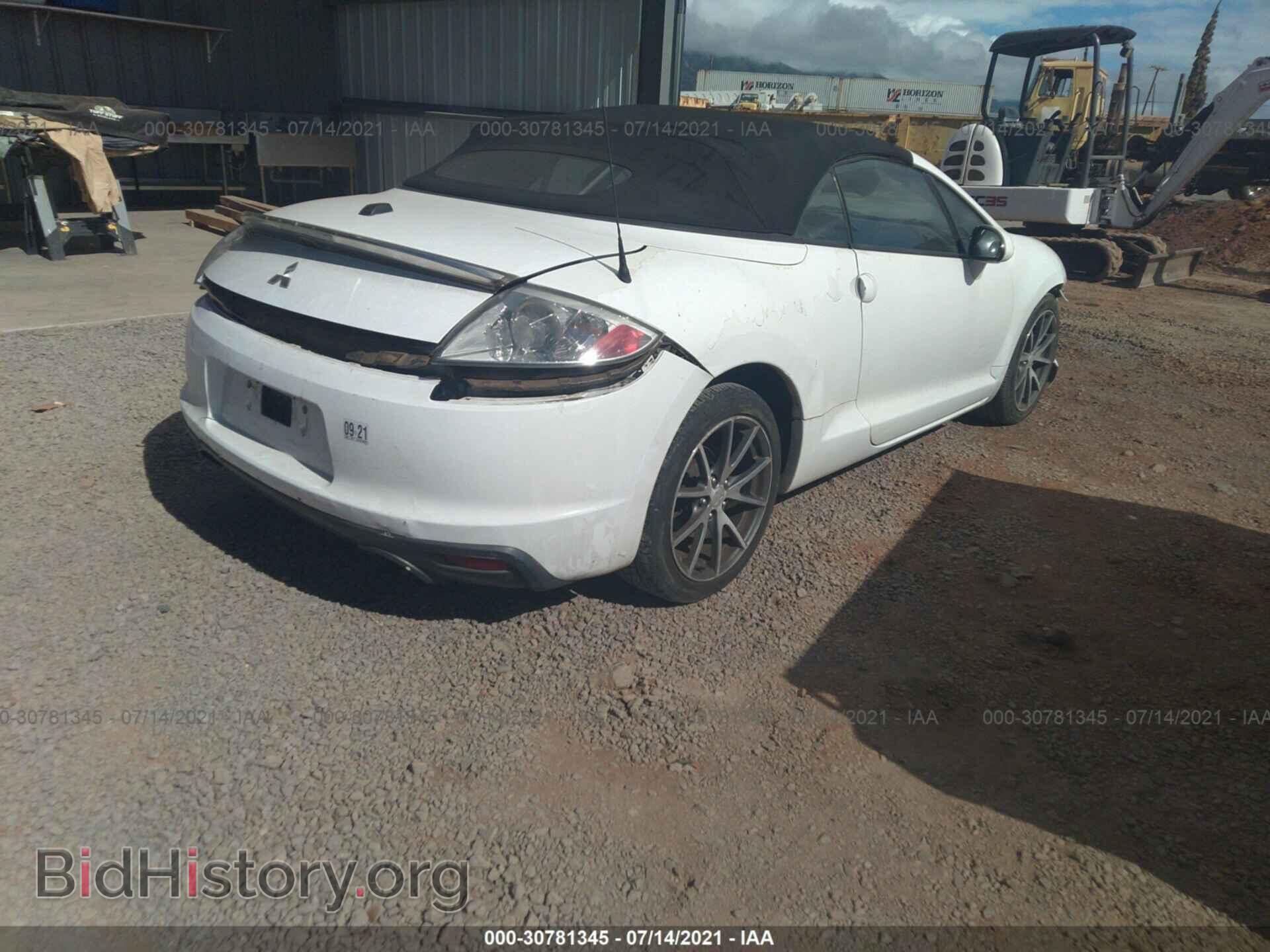2012 MITSUBISHI ECLIPSE - VIN: 4A37L2EF1CE003332 - Фото 4