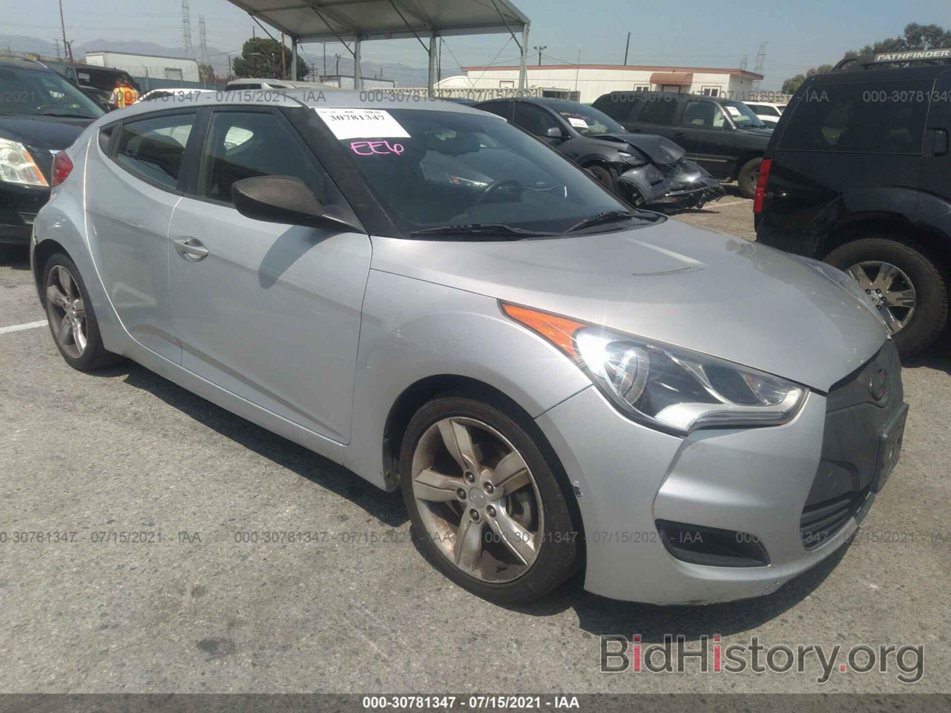 Photo KMHTC6AD9EU187212 - HYUNDAI VELOSTER 2014