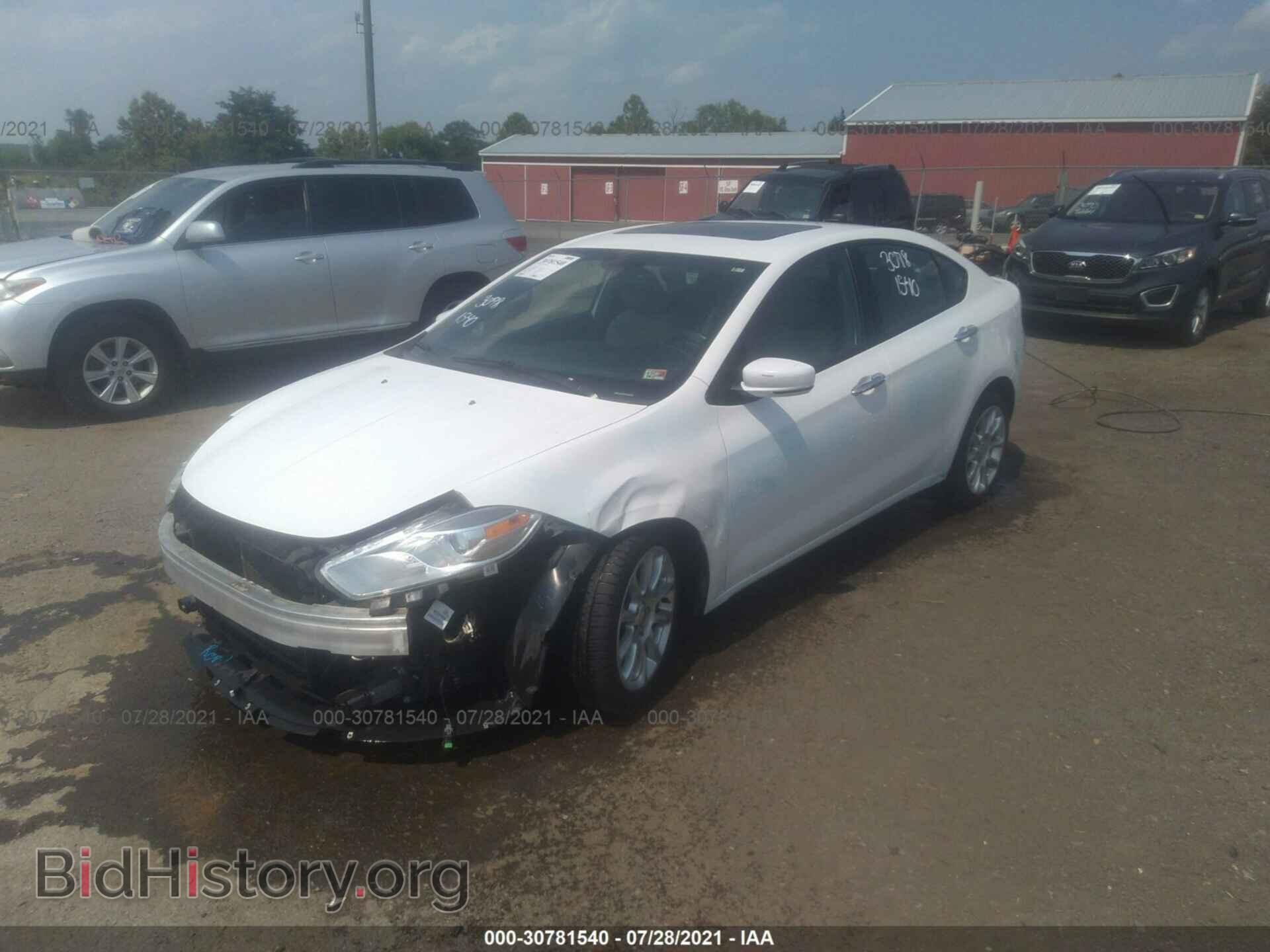 2013 DODGE DART - VIN: 1C3CDFCA2DD346515 - Фото 2