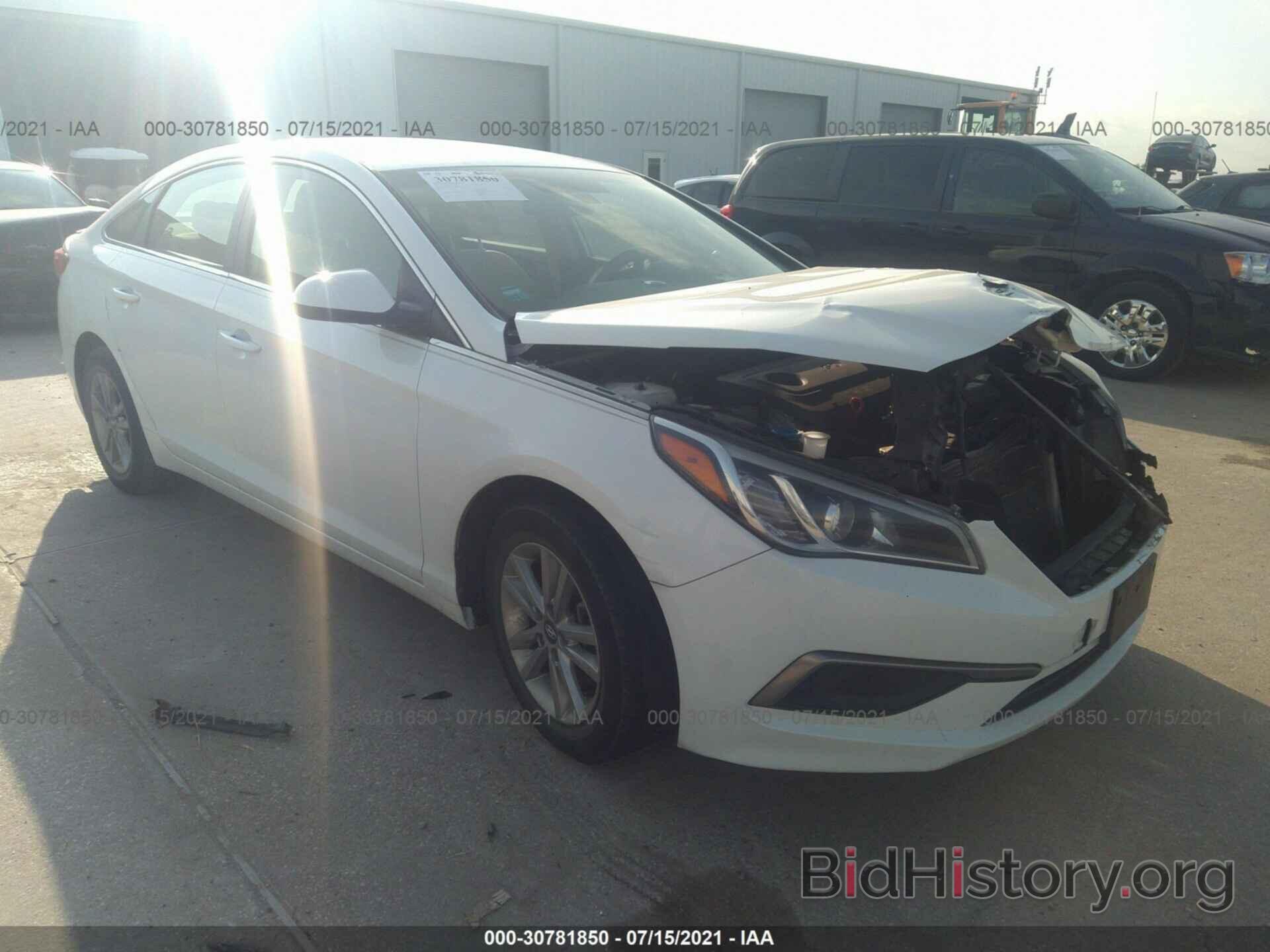 Photo 5NPE24AF4GH325547 - HYUNDAI SONATA 2016