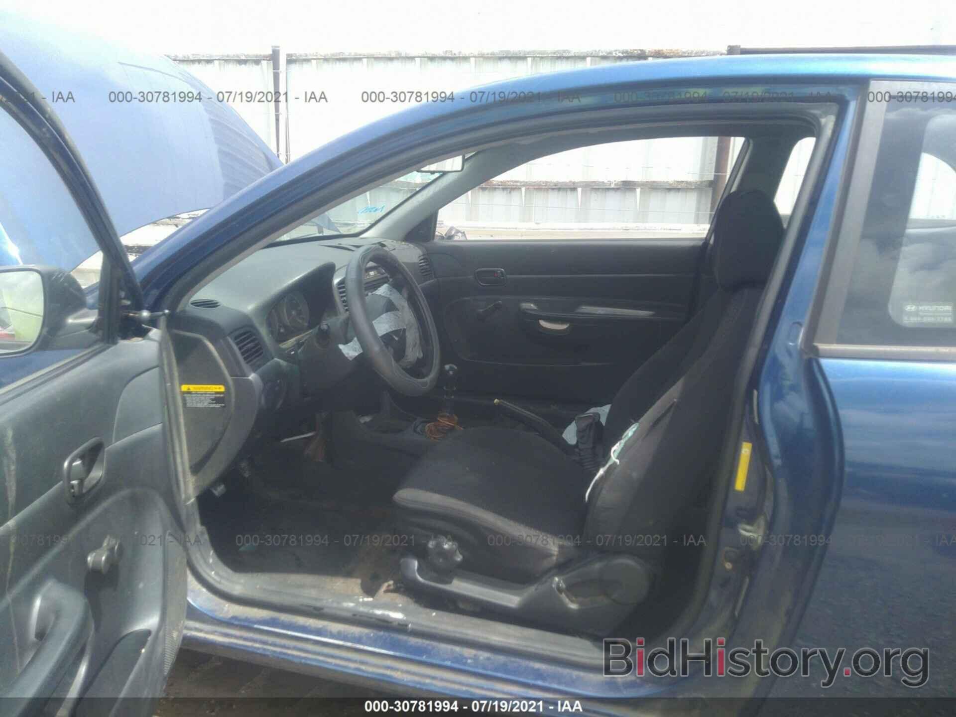 Report KMHCM3AC7AU176268 HYUNDAI ACCENT 2010 BLUE Gasoline