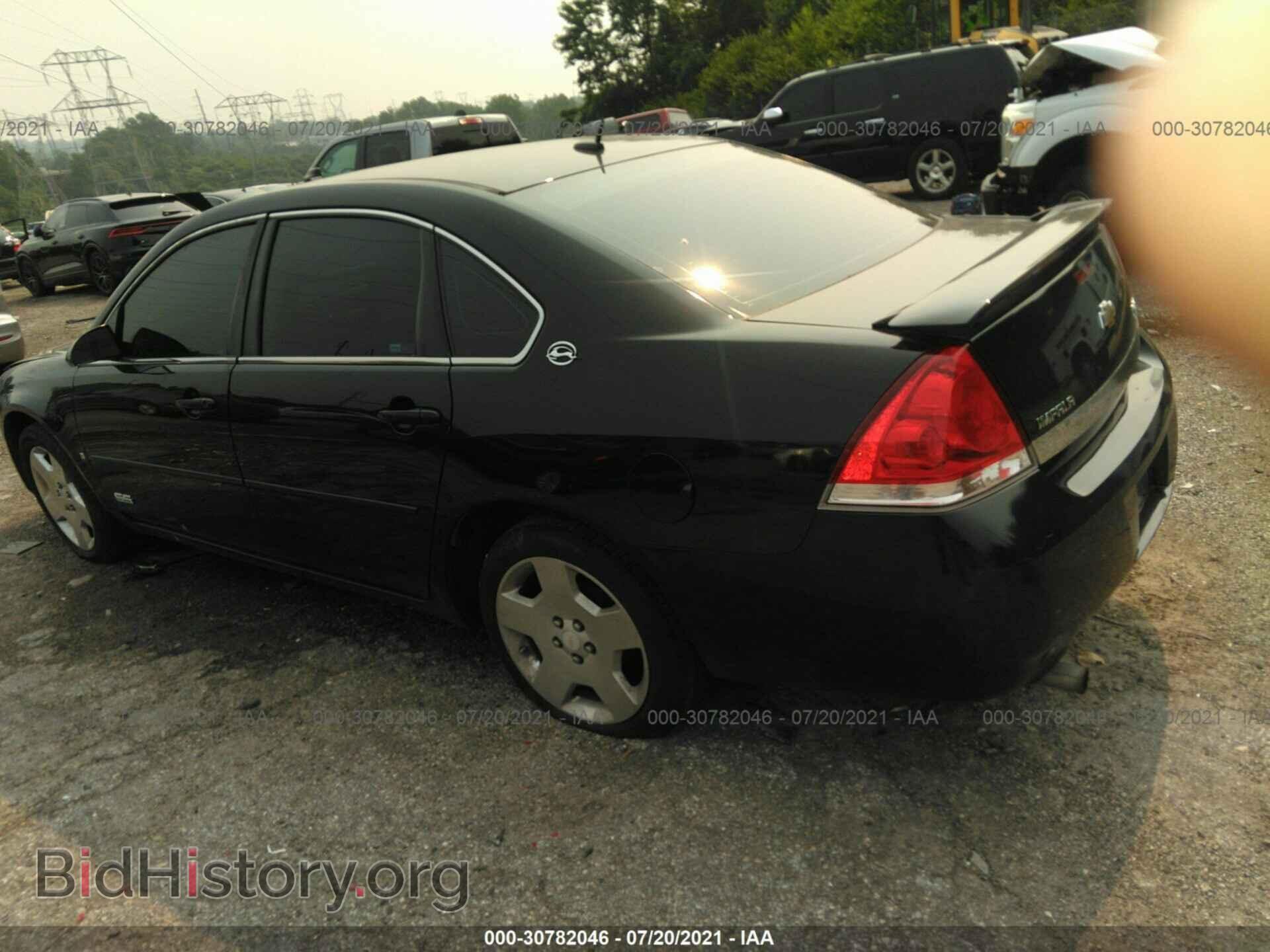 2006 CHEVROLET IMPALA - VIN: 2G1WD58C569126887 - Фото 3