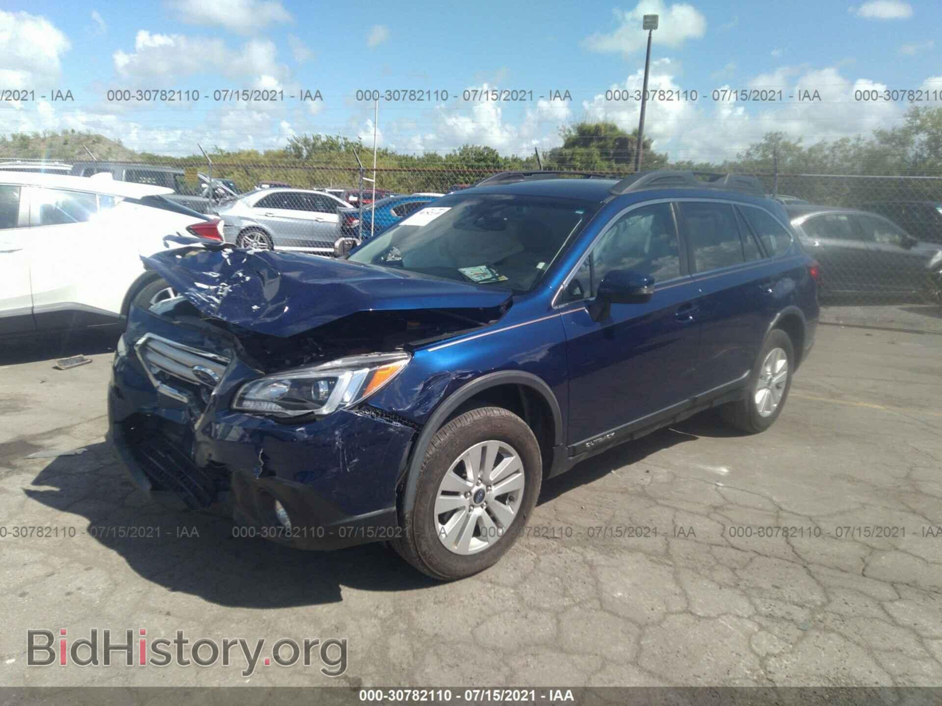 2017 SUBARU OUTBACK - VIN: 4S4BSAHC6H3259573 - Фото 2