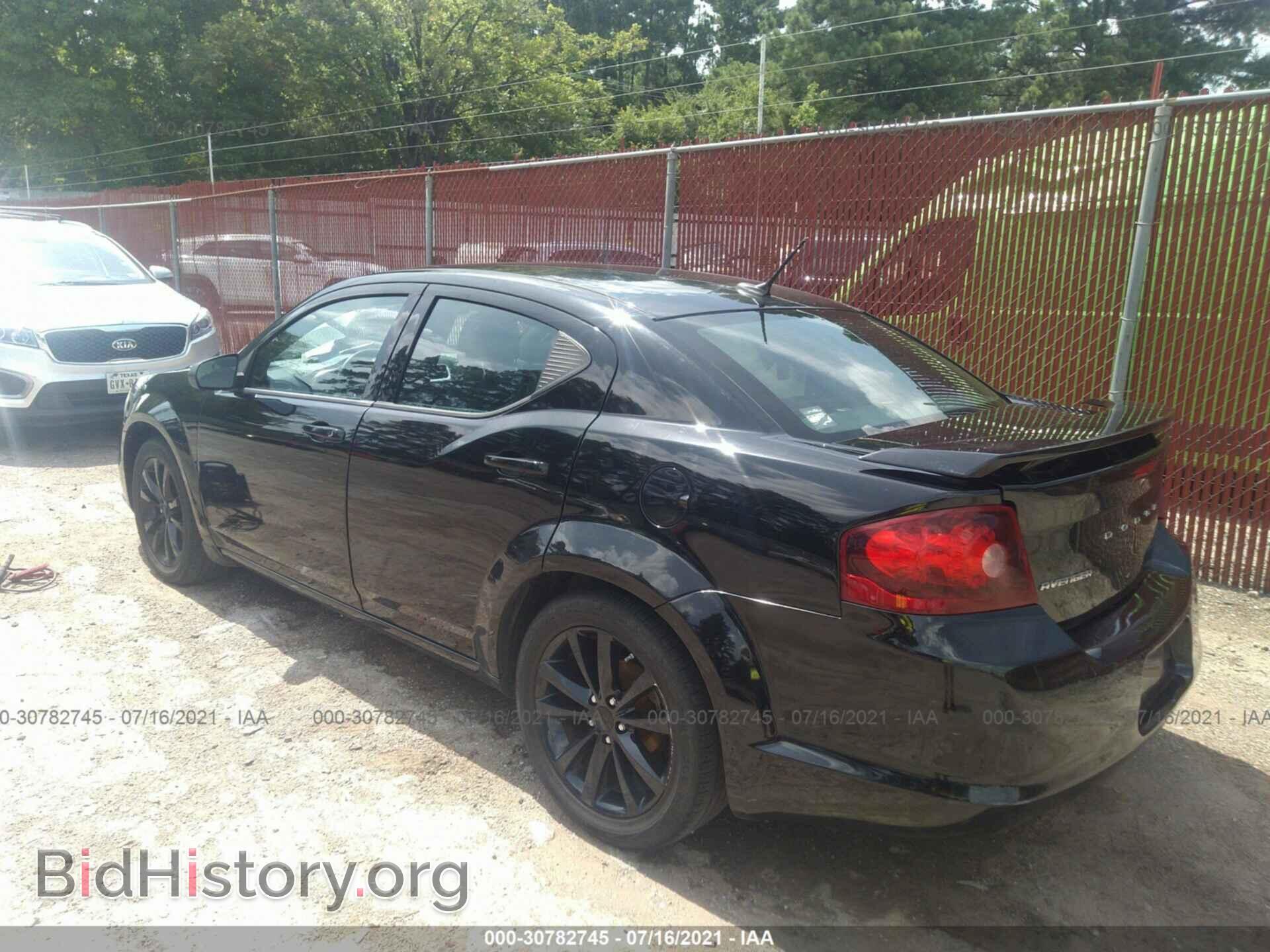 2013 DODGE AVENGER - VIN: 1C3CDZAG8DN749479 - Фото 3