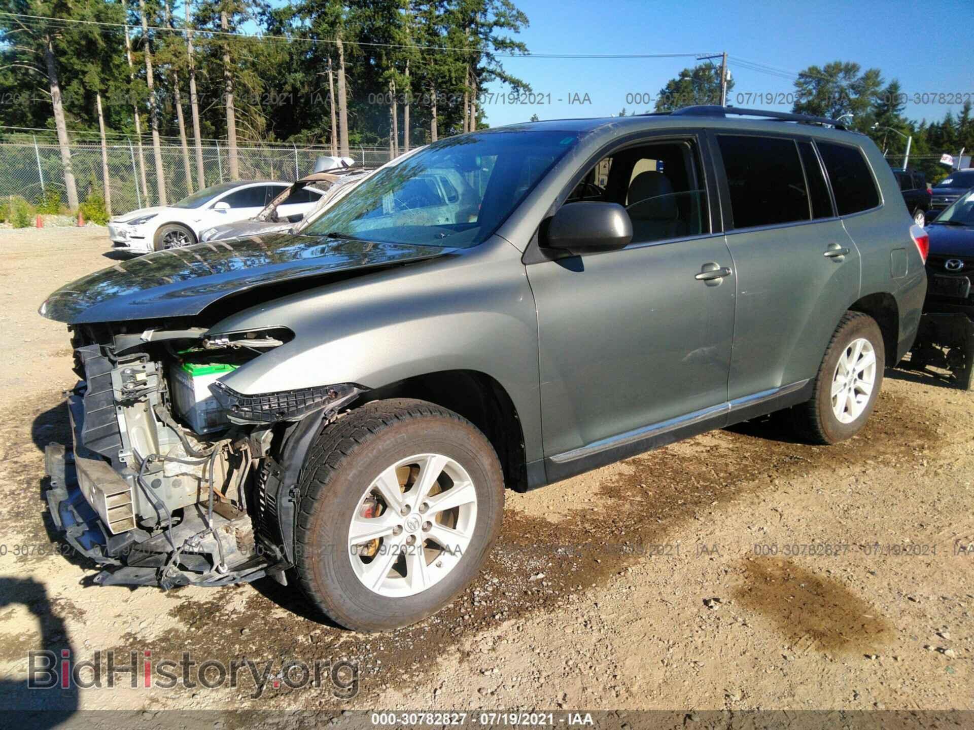 2011 TOYOTA HIGHLANDER - VIN: 5TDBK3EH0BS048570 - Фото 2