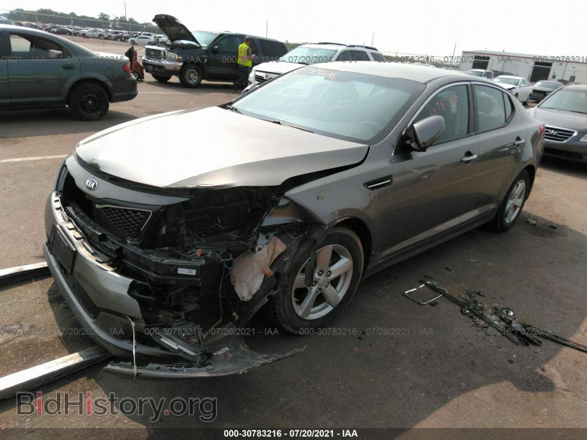 2015 KIA OPTIMA - VIN: 5XXGM4A74FG506069 - Фото 2