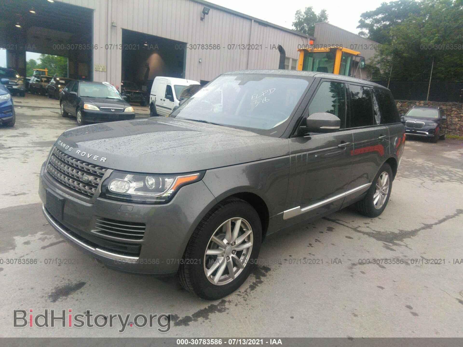 2017 LAND ROVER RANGE ROVER - VIN: SALGS2FE8HA321435 - Фото 2