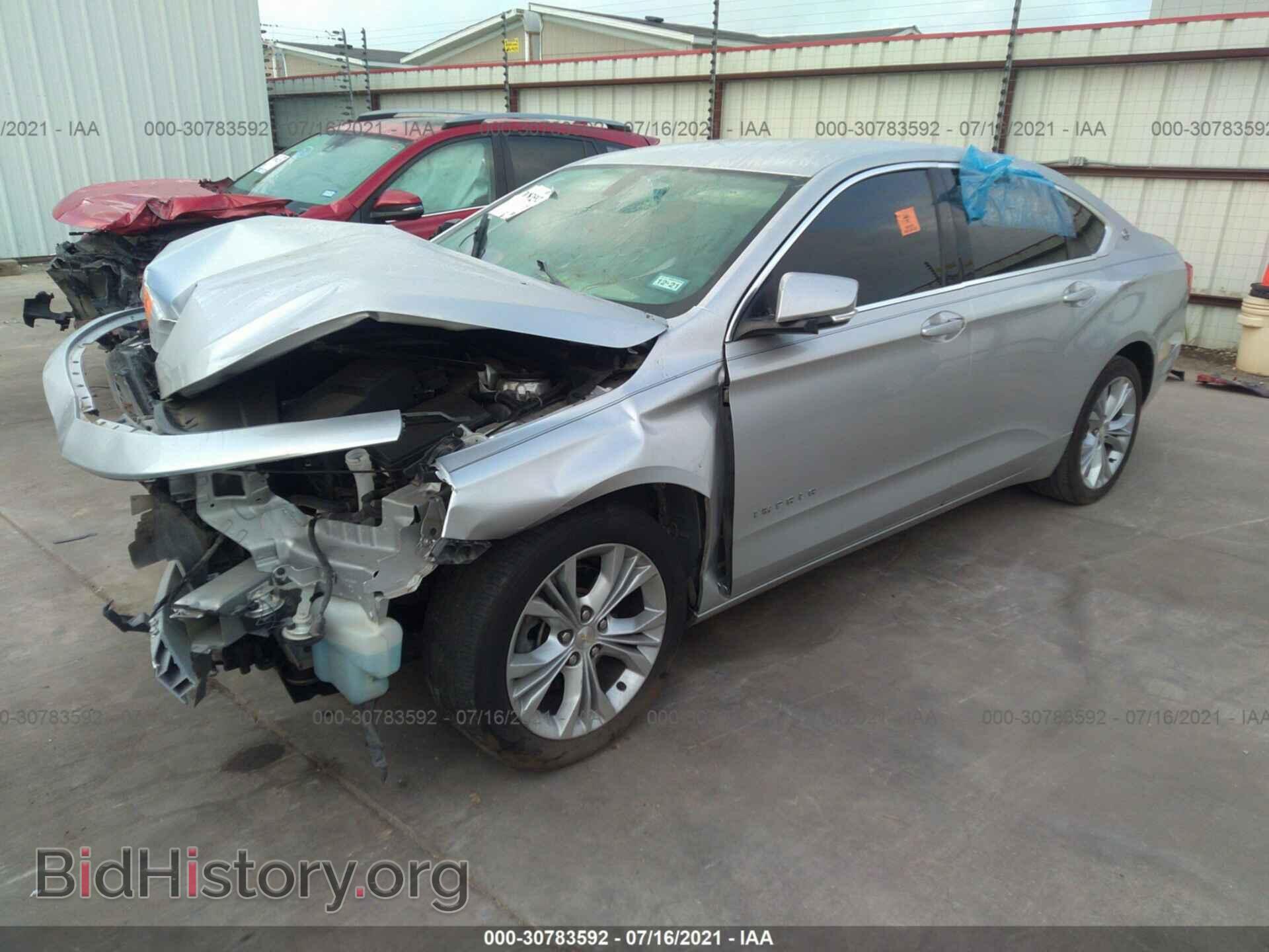 2014 CHEVROLET IMPALA - VIN: 2G1125S36E9310131 - Фото 2