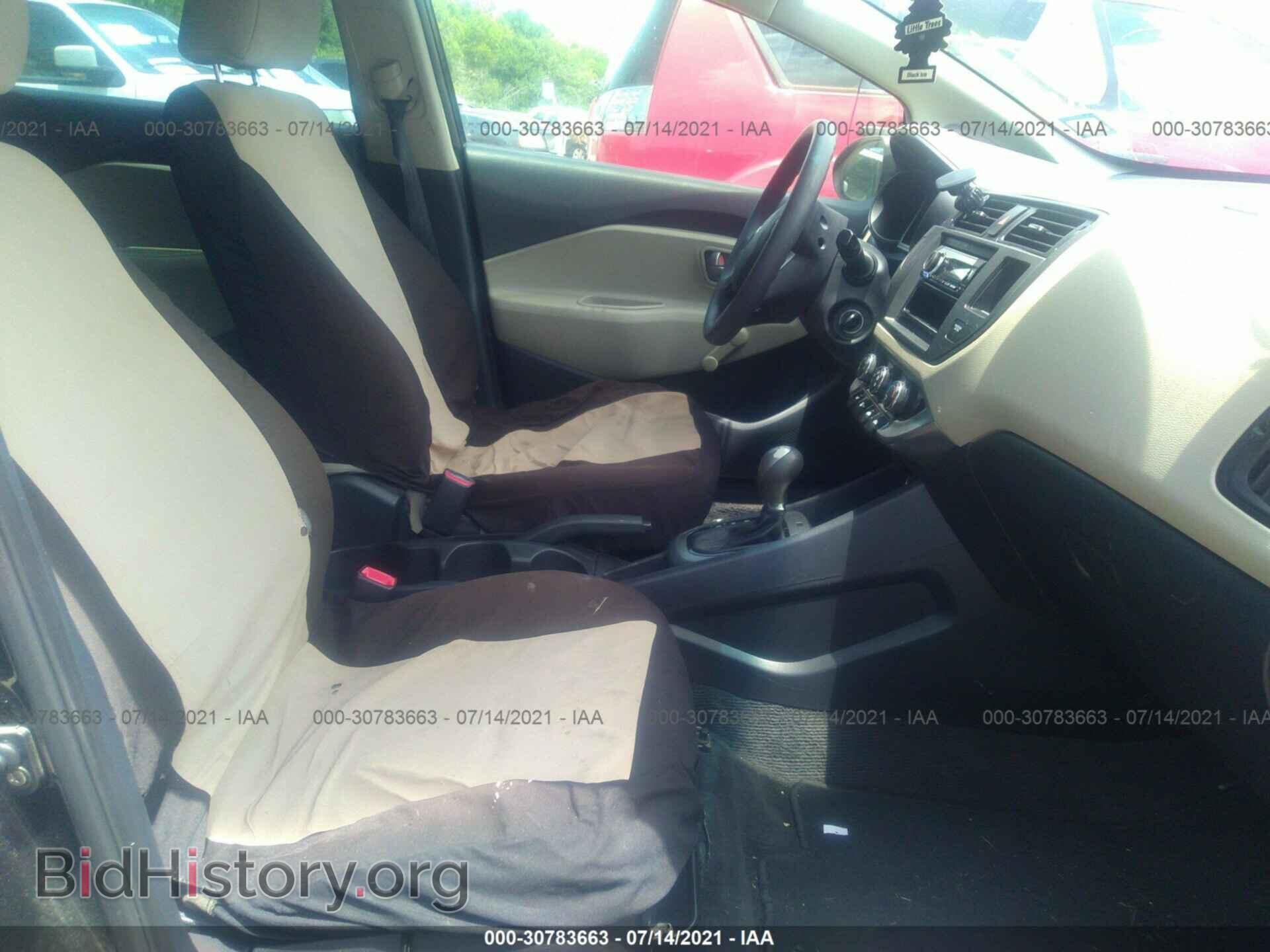 2013 KIA RIO - VIN: KNADM5A34D6151404 - Фото 5