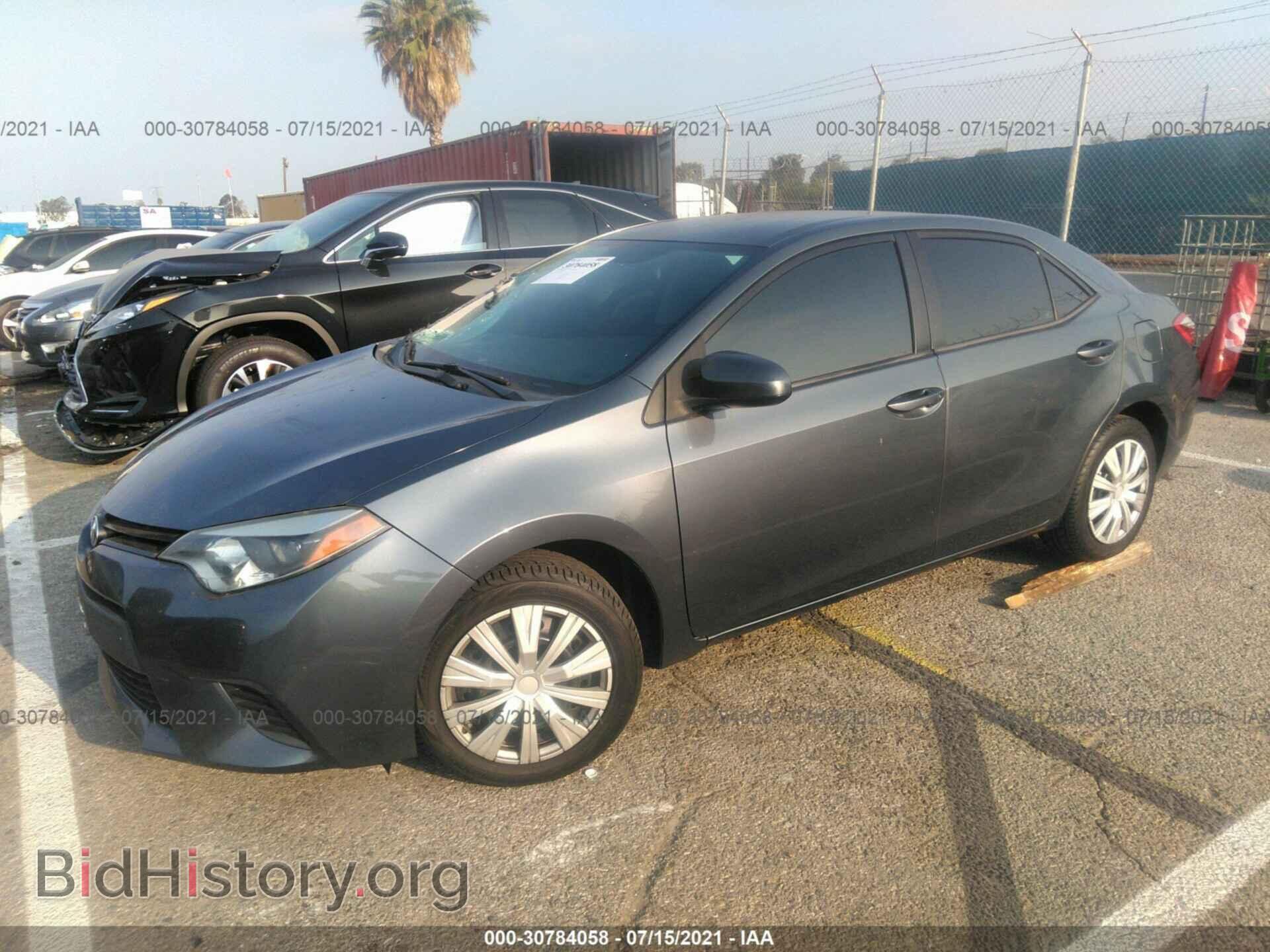 2014 TOYOTA COROLLA - VIN: 5YFBURHE7EP106623 - Фото 2