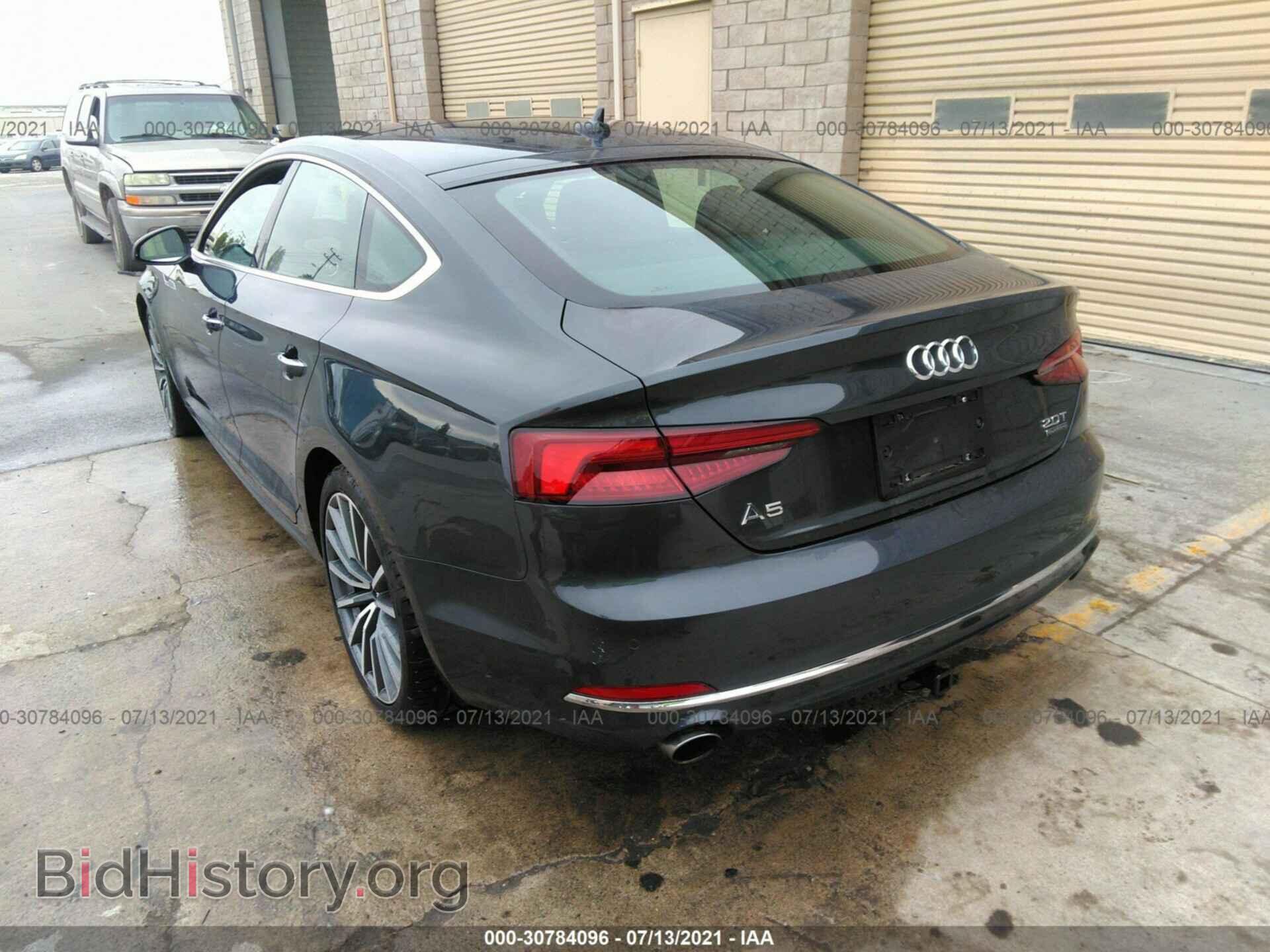 2018 AUDI A5 SPORTBACK - VIN: WAUCNDF50JA055467 - Фото 3