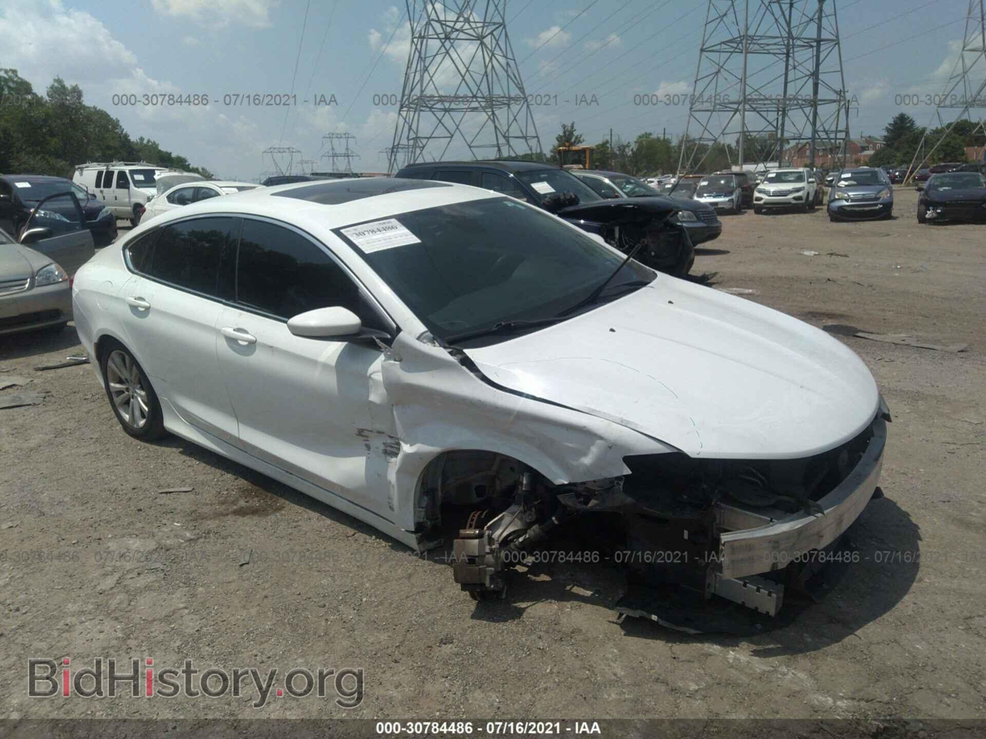 Фотография 1C3CCCAB5FN732100 - CHRYSLER 200 2015