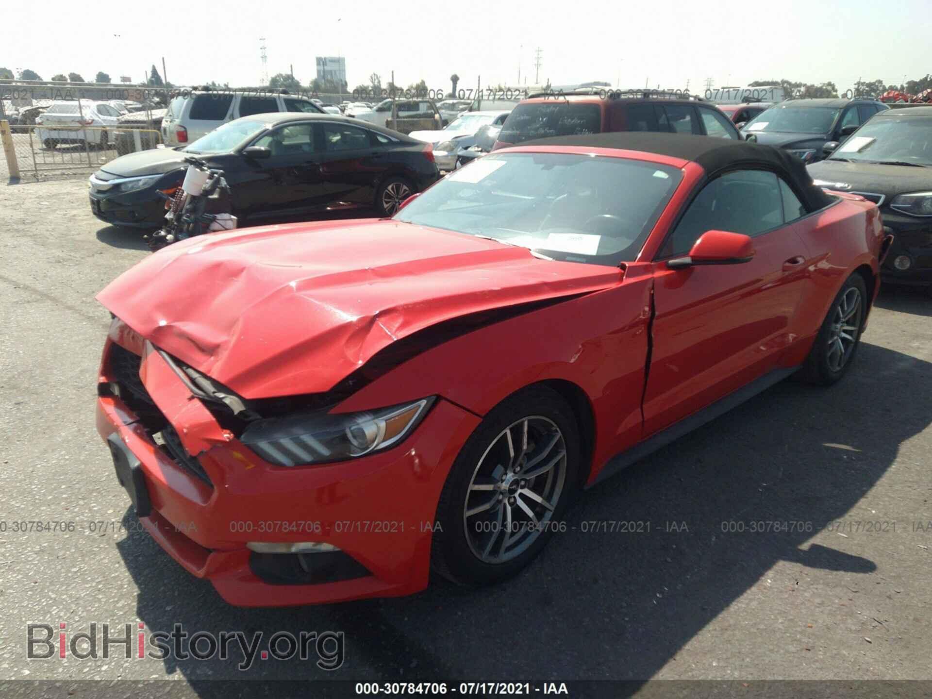 2016 FORD MUSTANG - VIN: 1FATP8UH4G5285053 - Фото 2