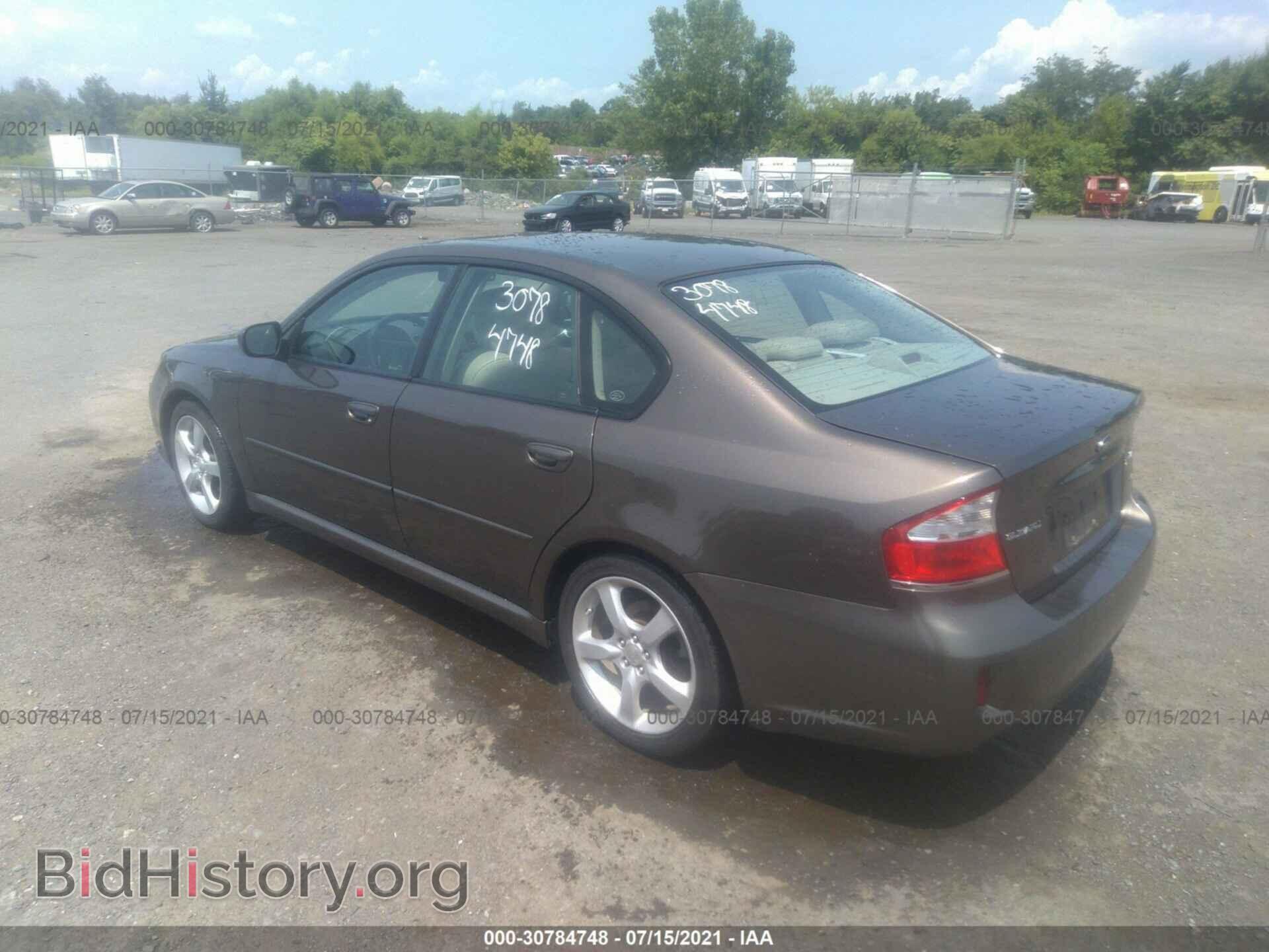 2008 SUBARU LEGACY - VIN: 4S3BL626887213477 - Фото 3