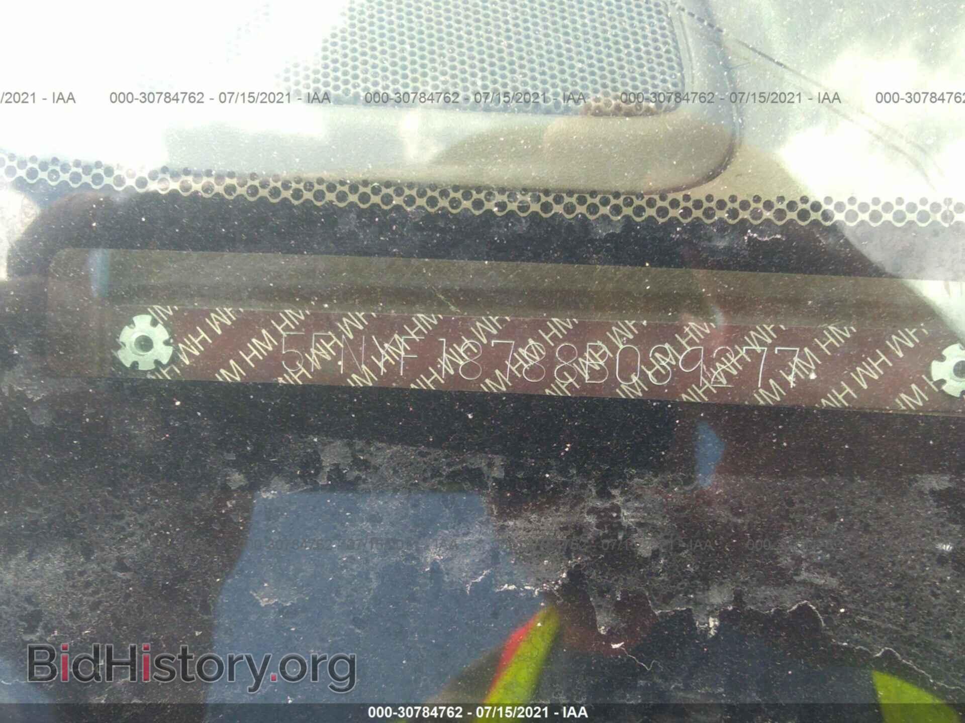 2008 HONDA PILOT - VIN: 5FNYF18788B039277 - Фото 9