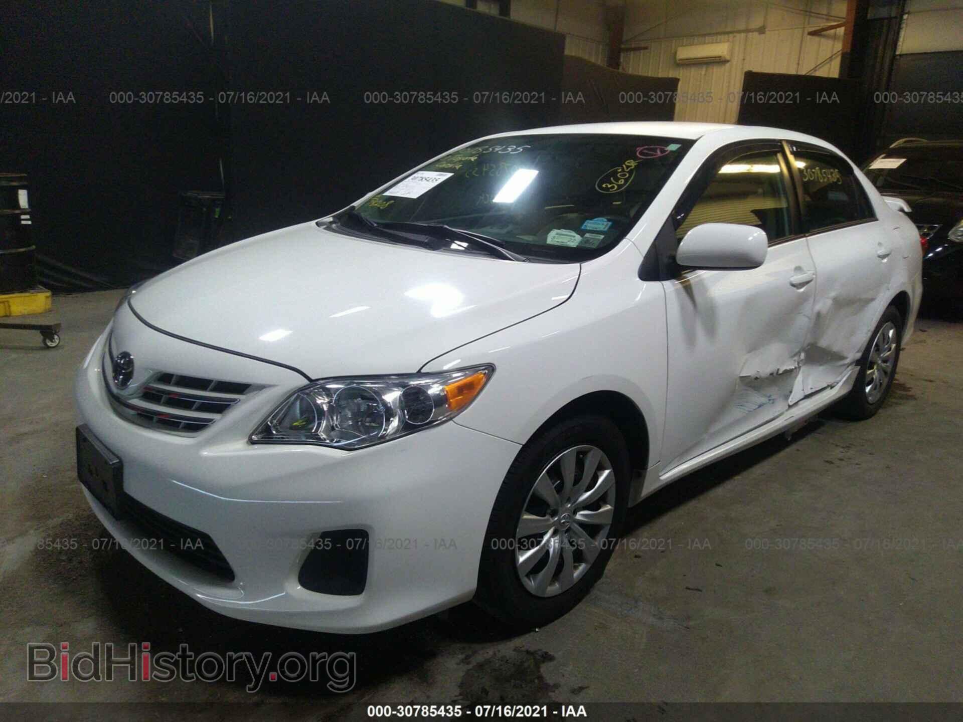 2013 TOYOTA COROLLA - VIN: 2T1BU4EE8DC058622 - Фото 2