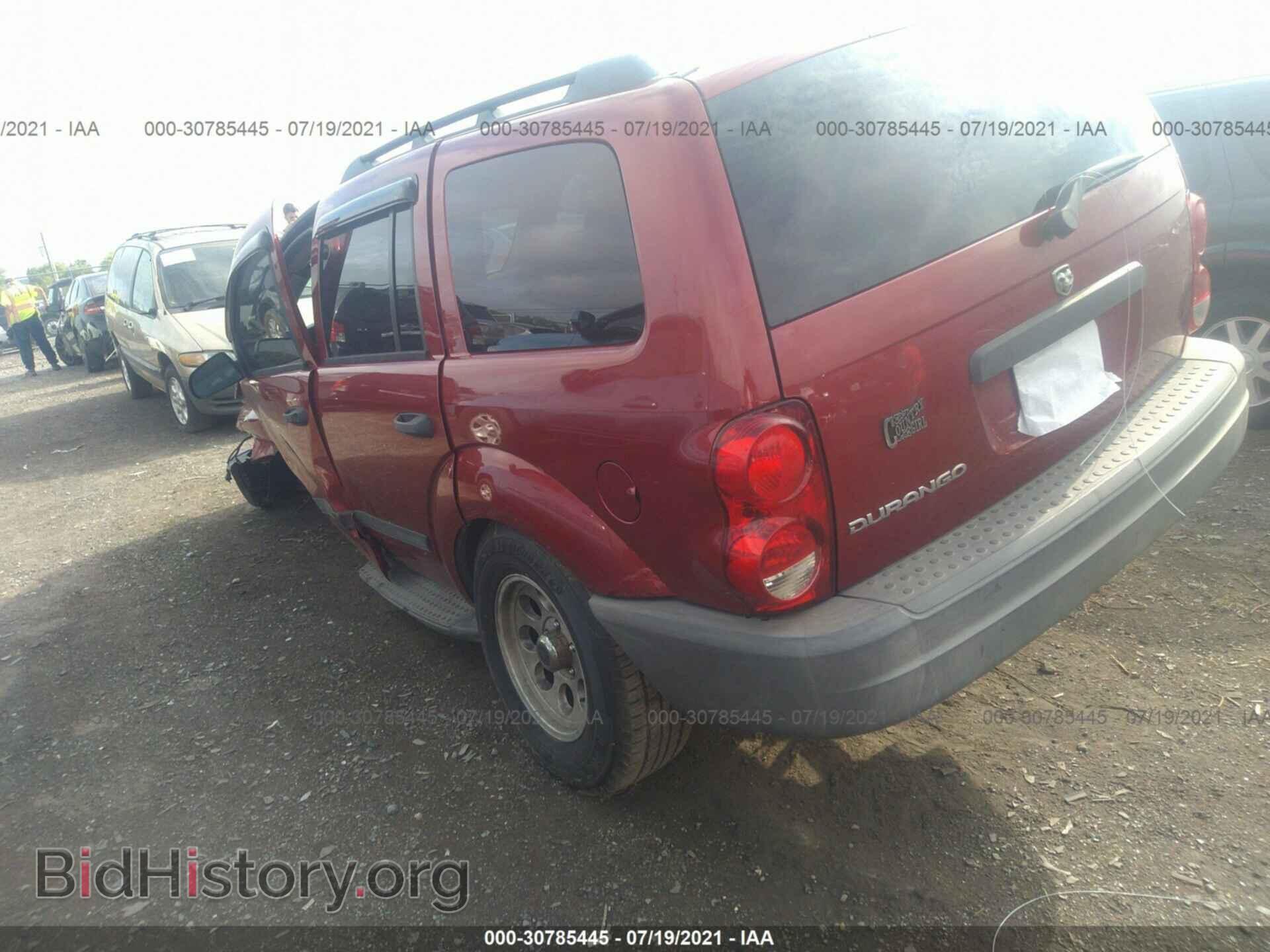 2006 DODGE DURANGO - VIN: 1D4HB38N96F126736 - Фото 3
