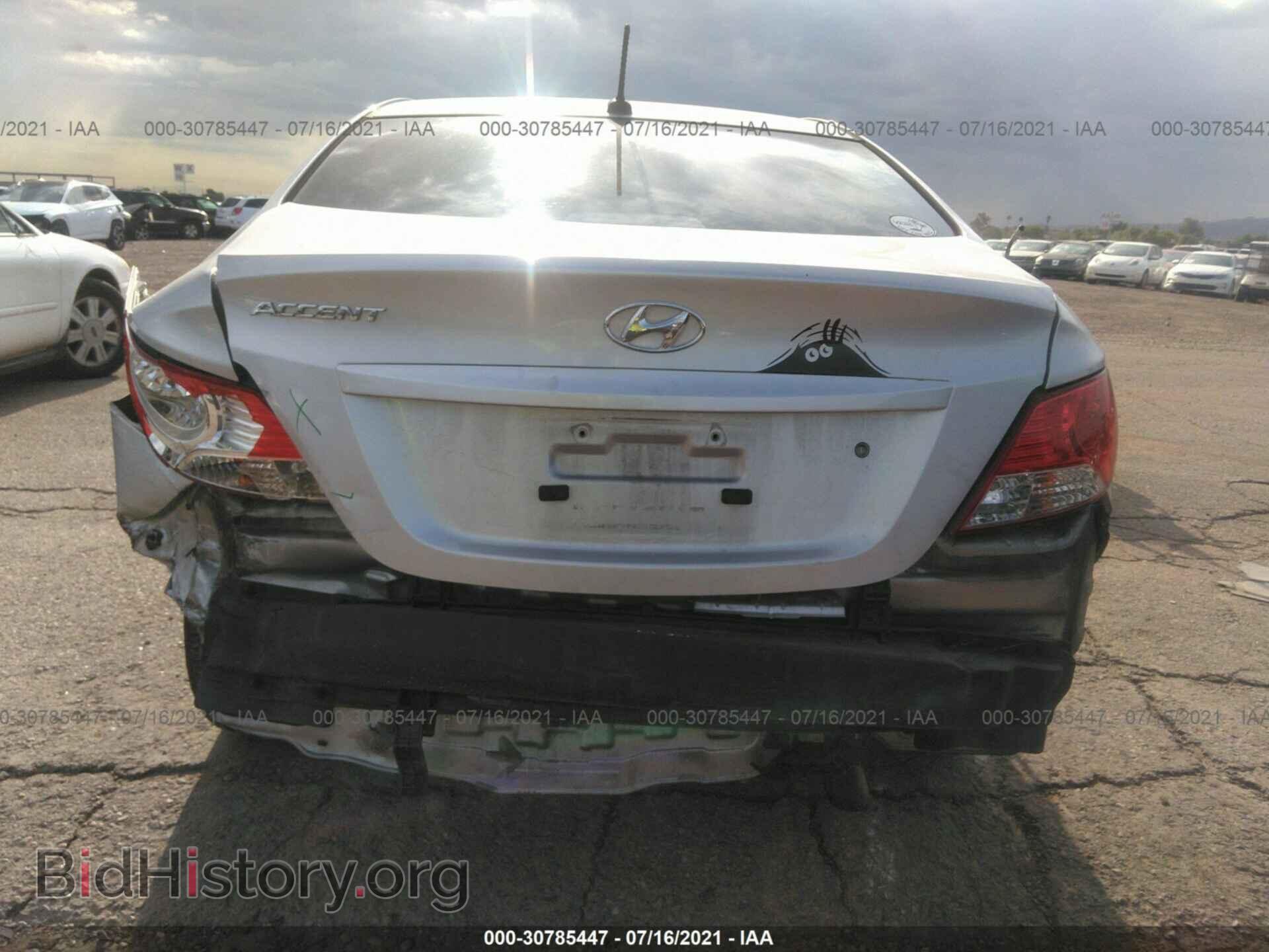 2014 HYUNDAI ACCENT - VIN: KMHCT4AE7EU743546 - Фото 6