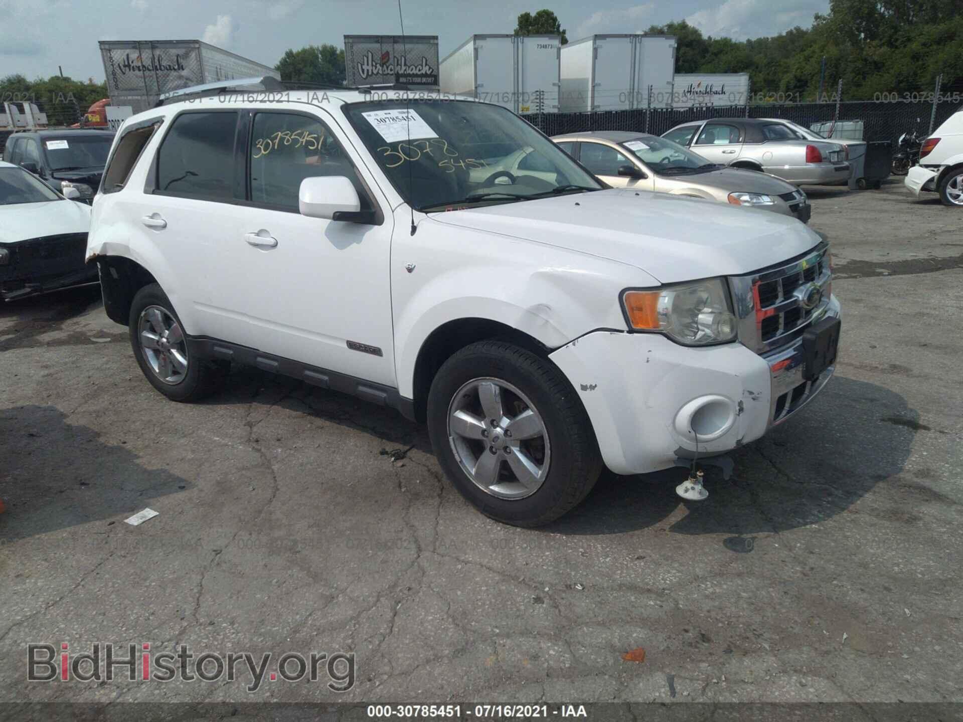 Фотография 1FMCU04148KB43159 - FORD ESCAPE 2008