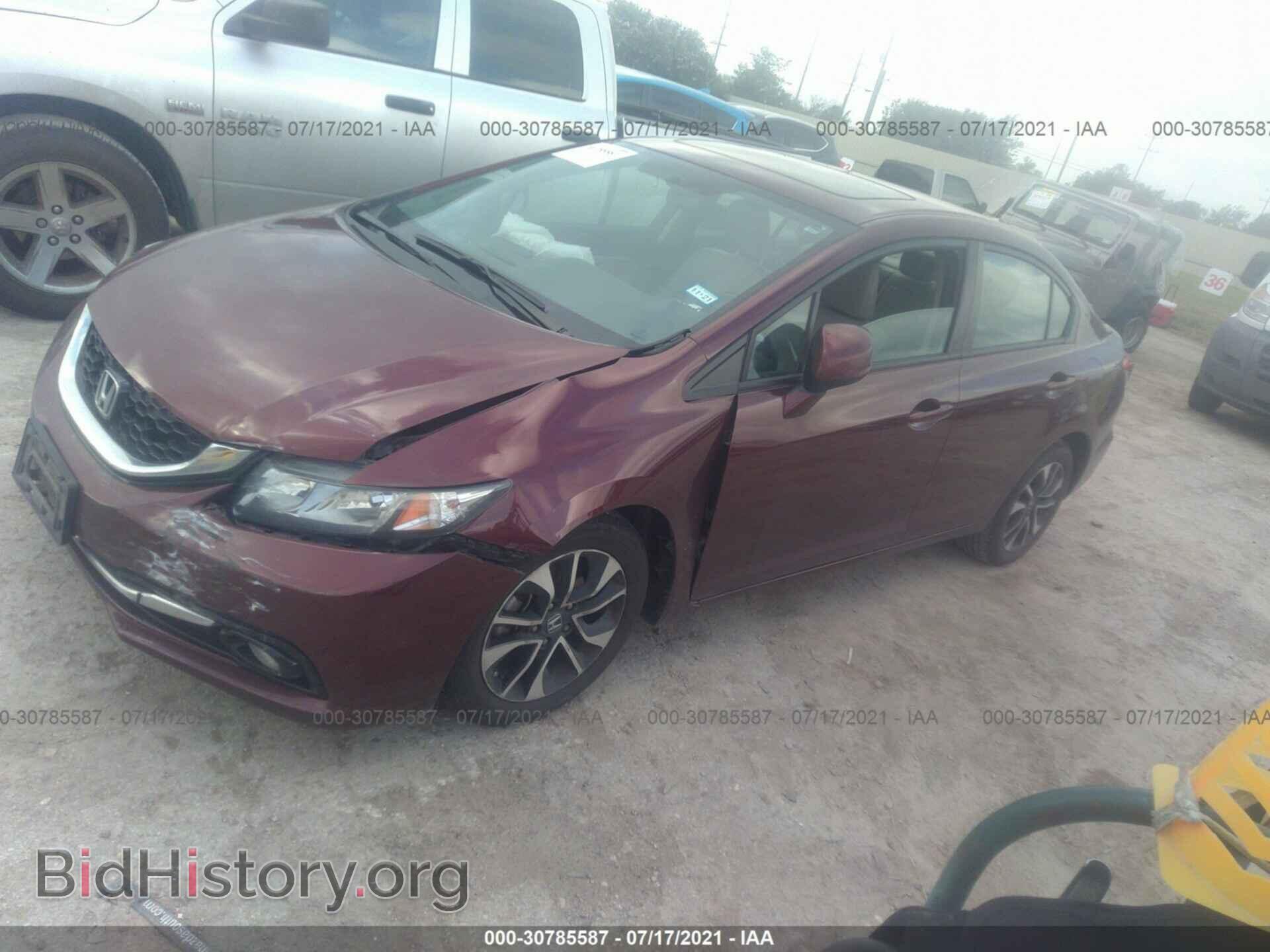 2013 HONDA CIVIC SDN - VIN: 19XFB2F94DE092734 - Фото 2