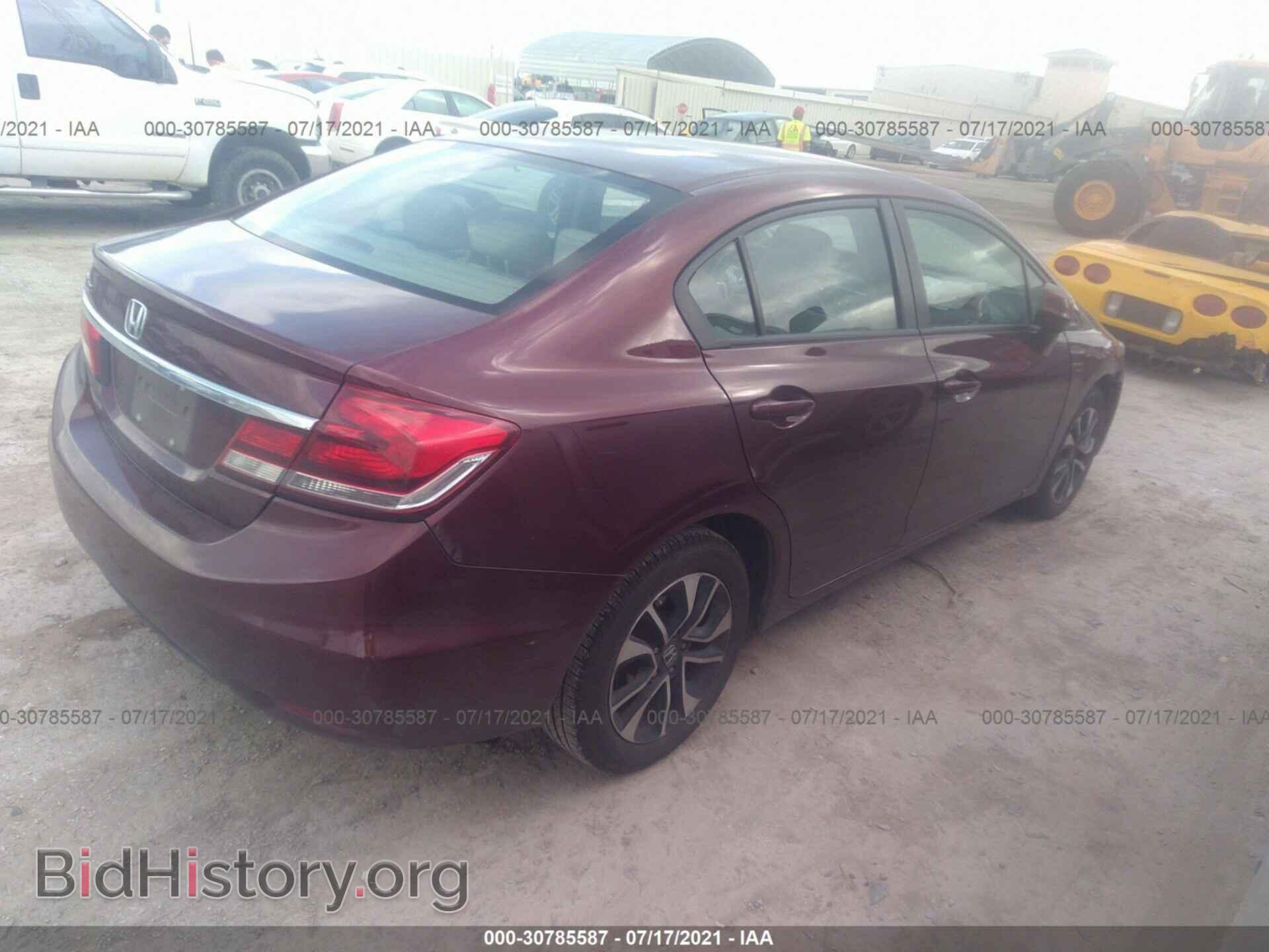 2013 HONDA CIVIC SDN - VIN: 19XFB2F94DE092734 - Фото 4