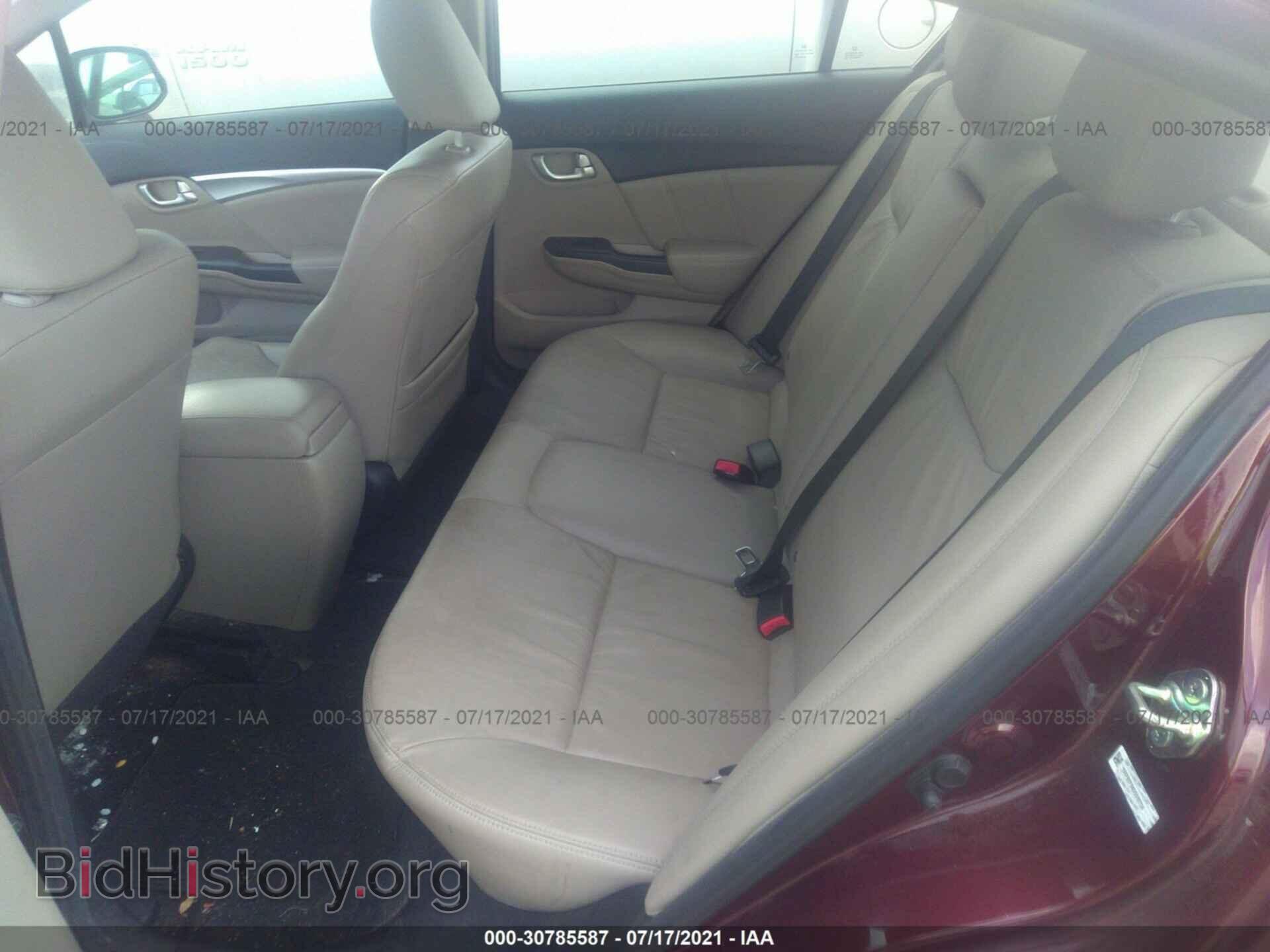 2013 HONDA CIVIC SDN - VIN: 19XFB2F94DE092734 - Фото 8