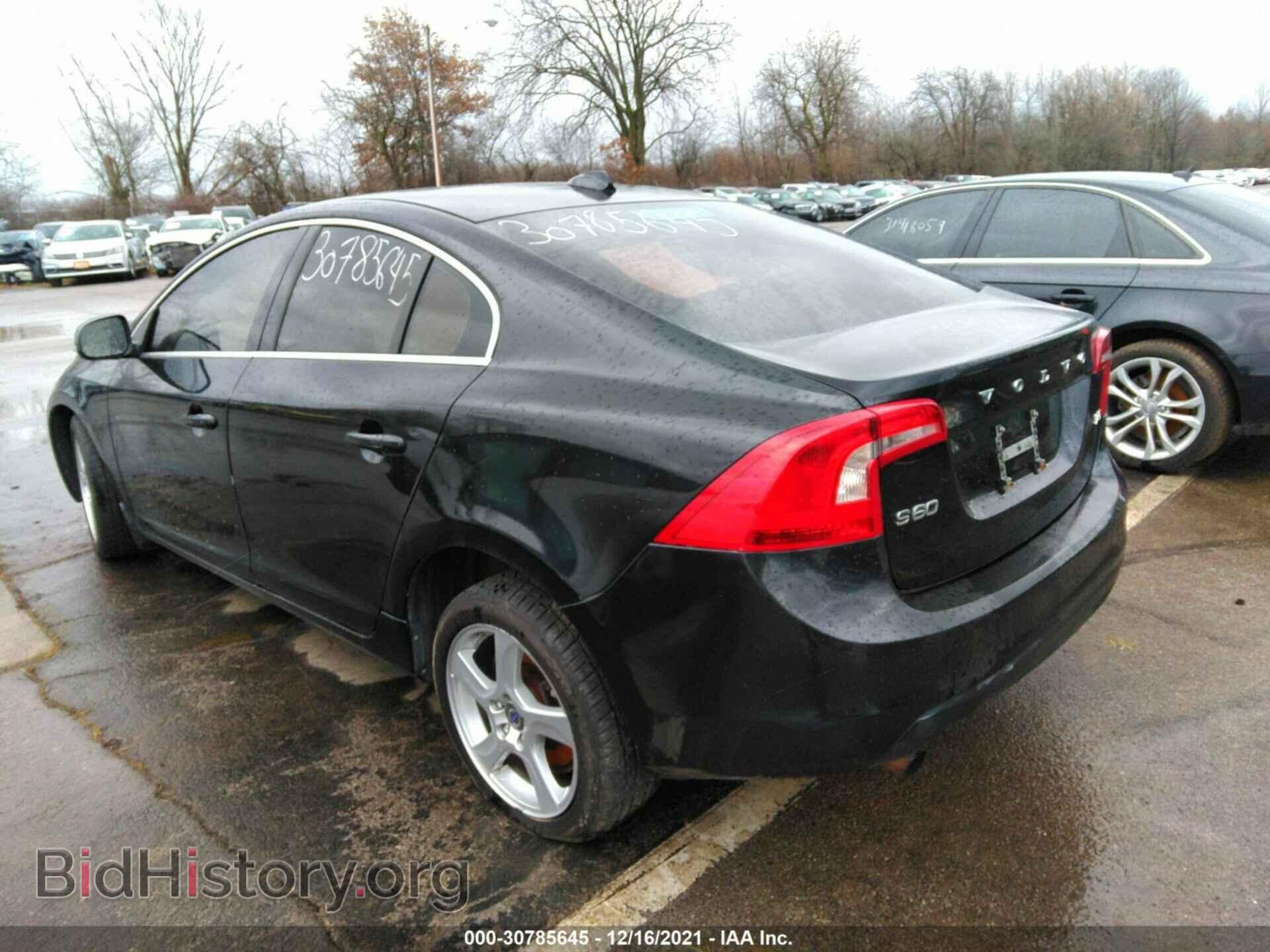 2012 VOLVO S60 - VIN: YV1622FS5C2103619 - Фото 3