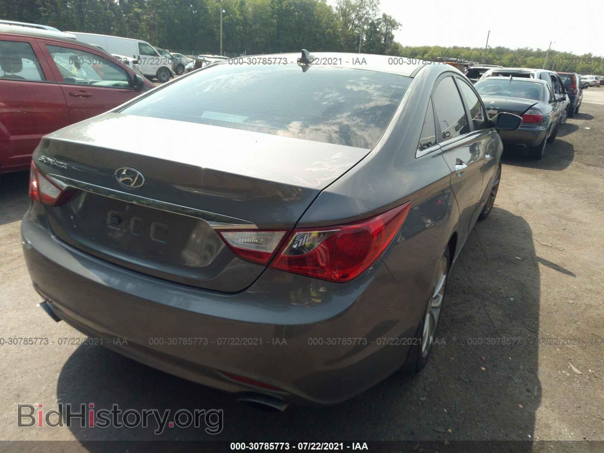 2013 HYUNDAI SONATA - VIN: 5NPEC4AC5DH800363 - Фото 4