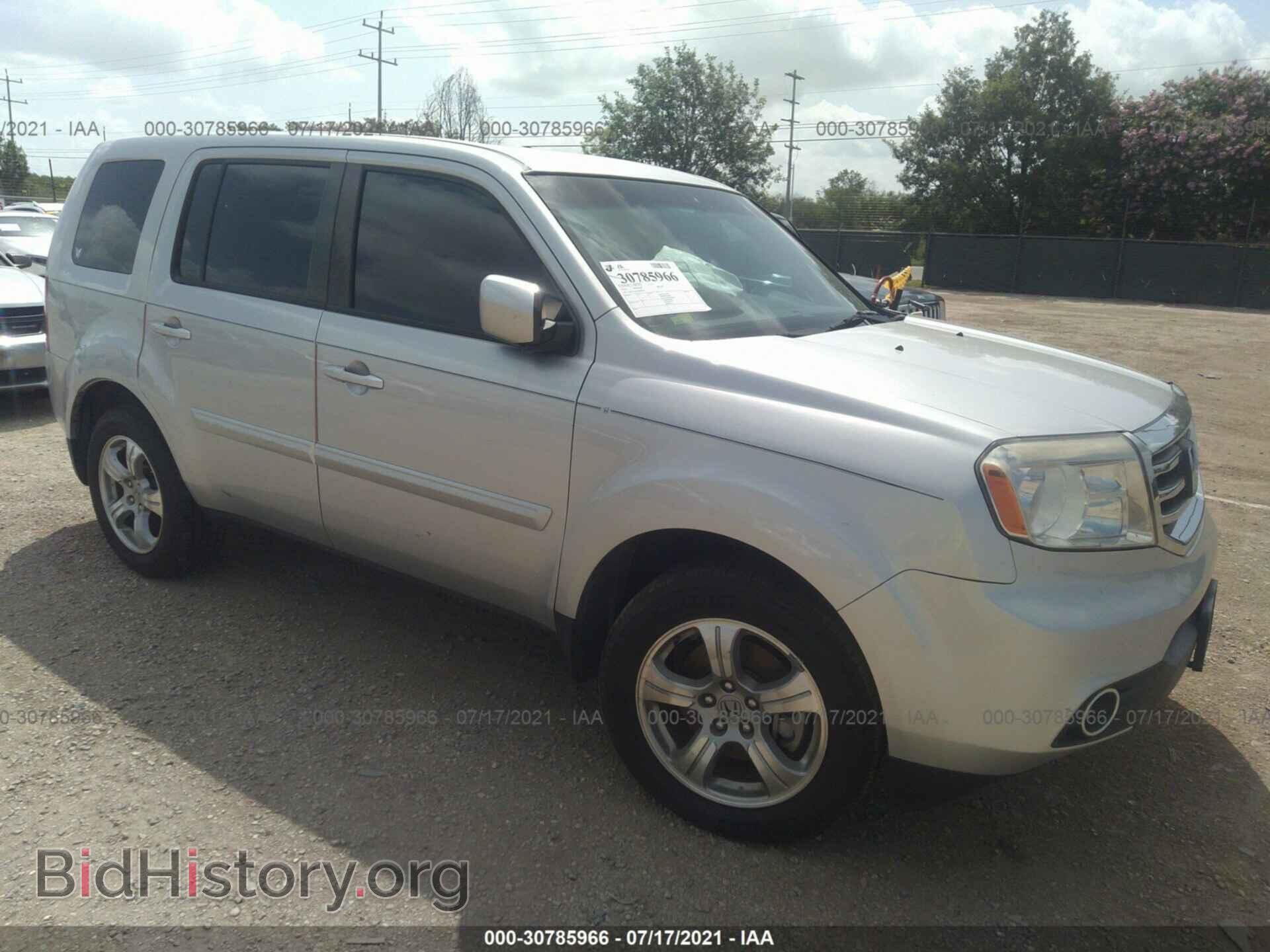 Фотография 5FNYF3H45EB018349 - HONDA PILOT 2014