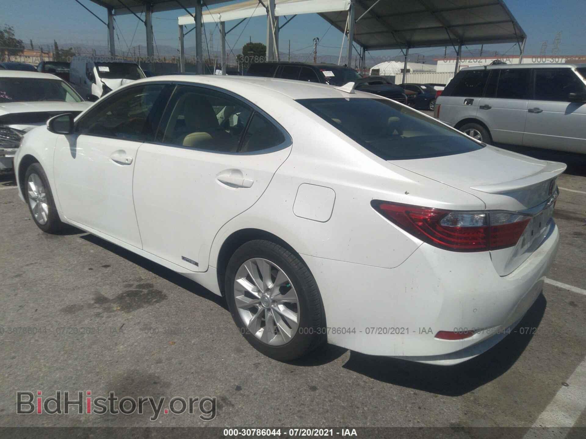 2013 LEXUS ES 300H - VIN: JTHBW1GG4D2015836 - Фото 3