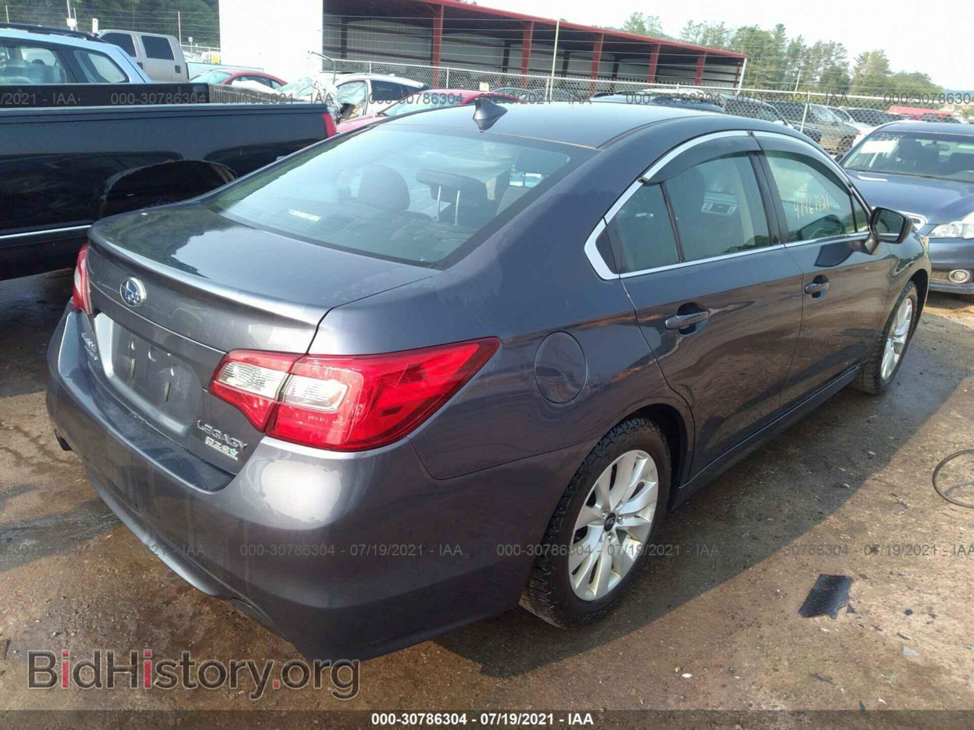2017 SUBARU LEGACY - VIN: 4S3BNAC65H3021677 - Фото 4