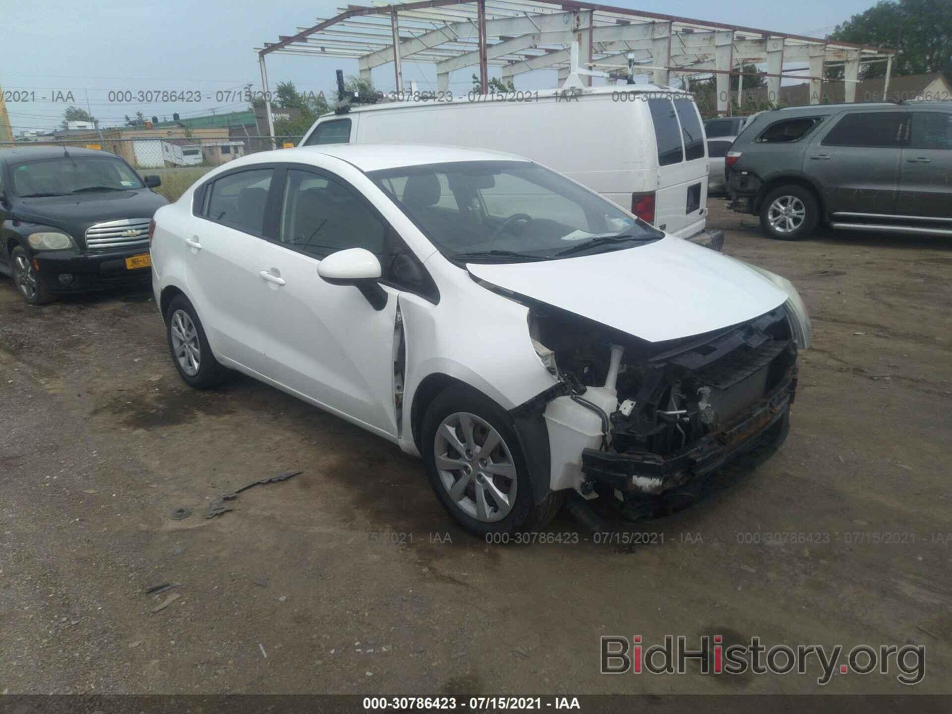 Photo KNADM4A35D6229912 - KIA RIO 2013