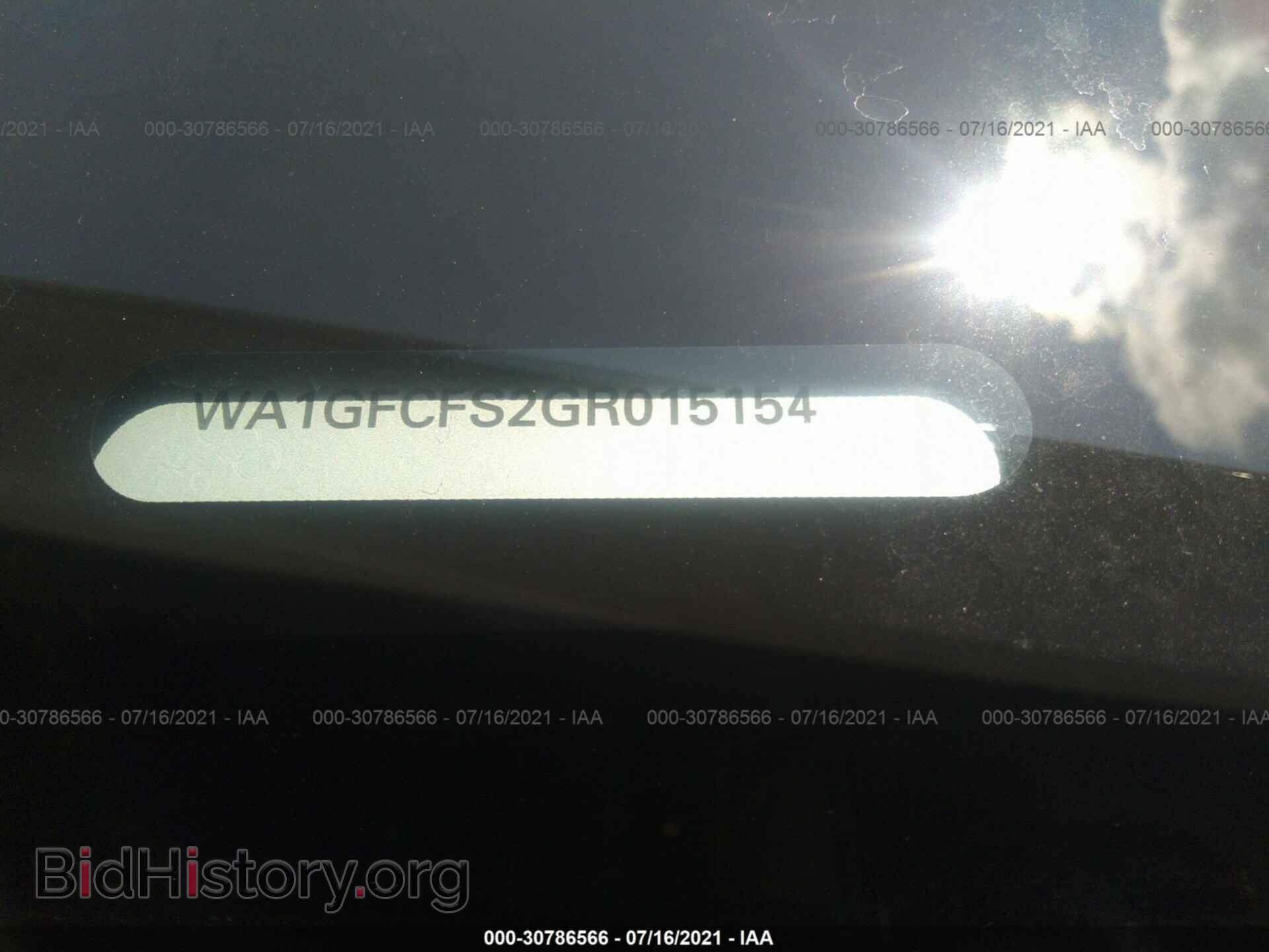 2016 AUDI Q3 - VIN: WA1GFCFS2GR015154 - Фото 9