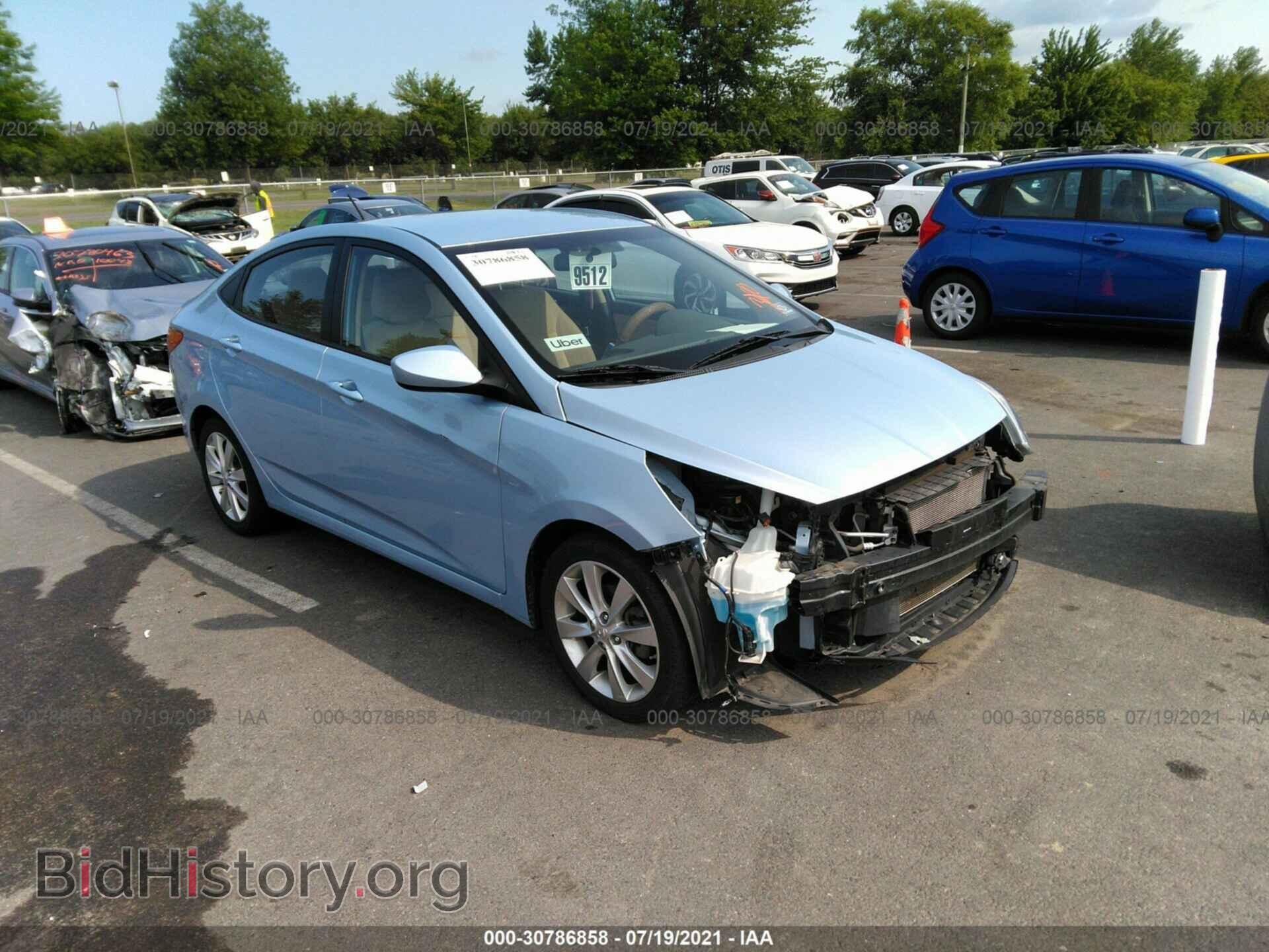Photo KMHCU4AE7EU752471 - HYUNDAI ACCENT 2014