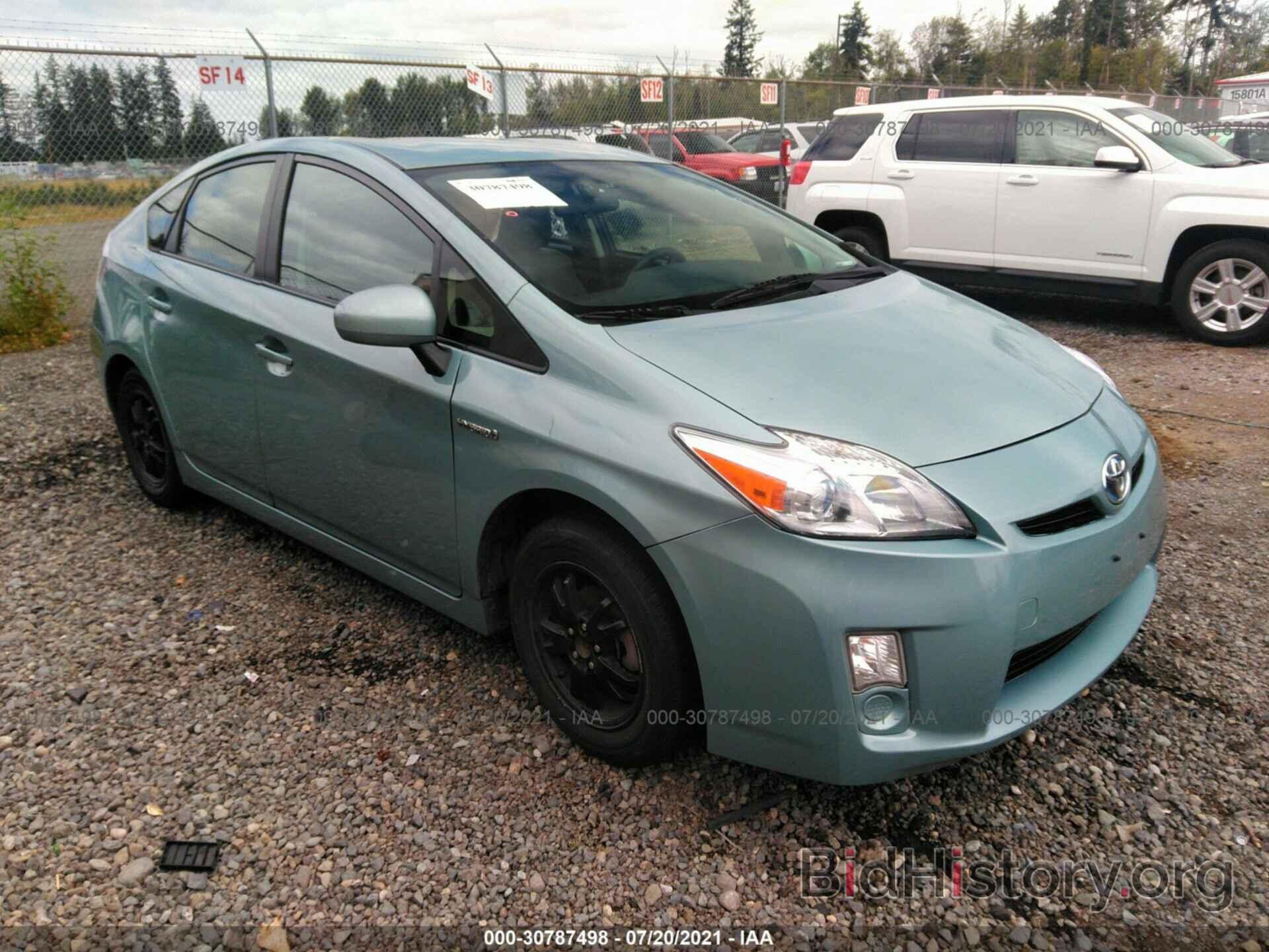 Photo JTDKN3DU2C5392205 - TOYOTA PRIUS 2012