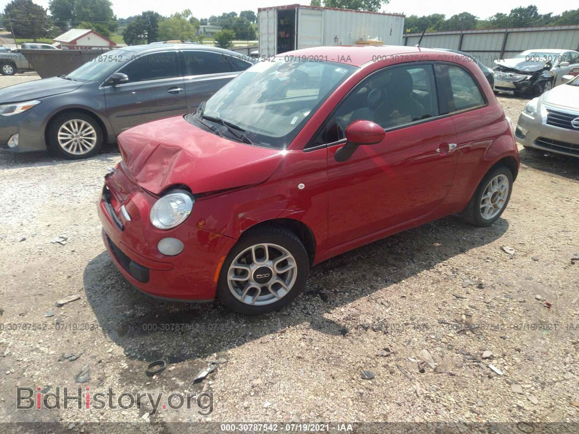 2015 FIAT 500 - VIN: 3C3CFFAR7FT545009 - Фото 2