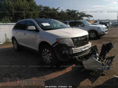 2008 Ford EDGE LIMITED, white — VIN 2FMDK39CX8BB48270, IAAI