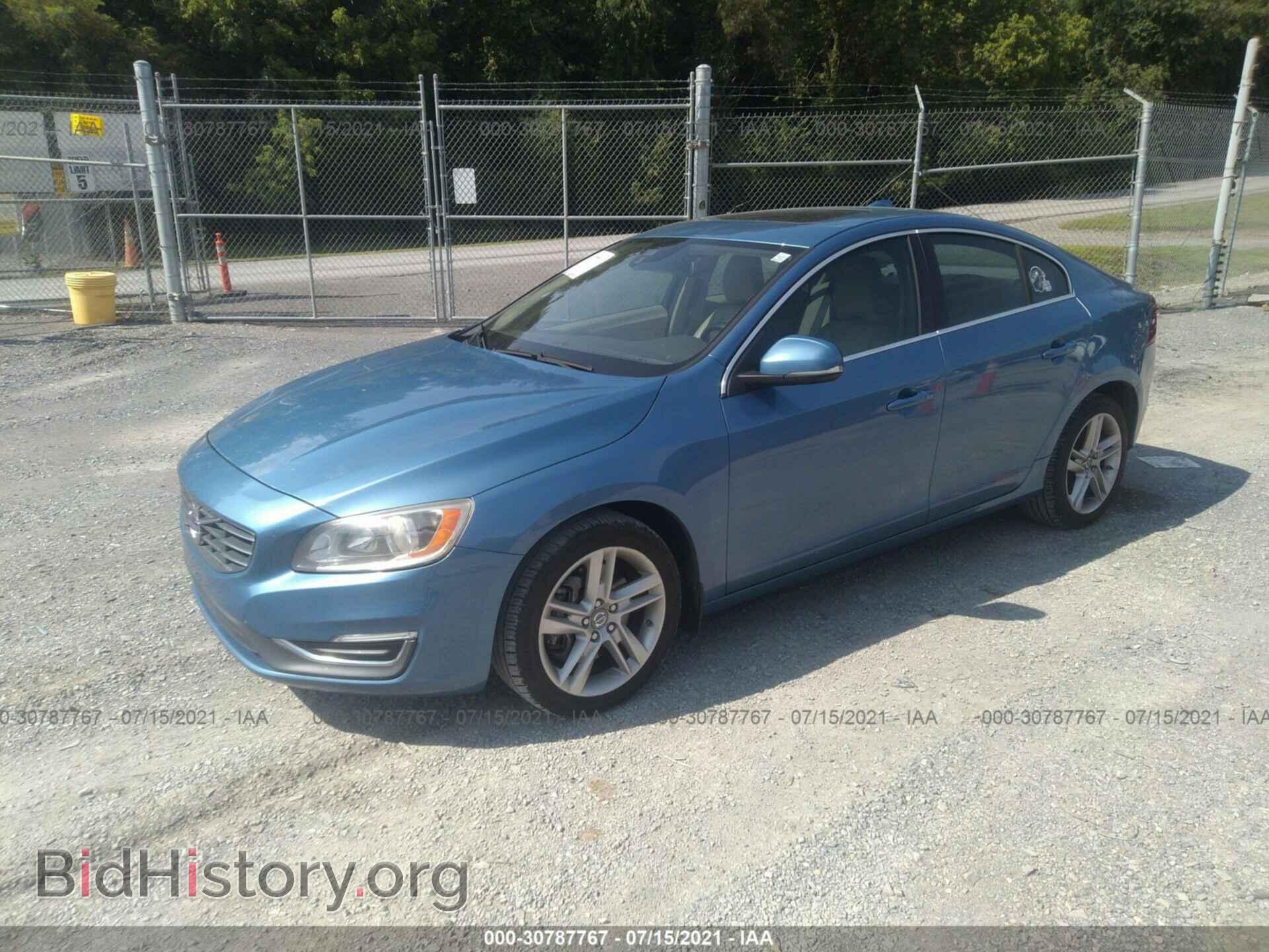 2014 VOLVO S60 - VIN: YV1612FS3E1285963 - Фото 2