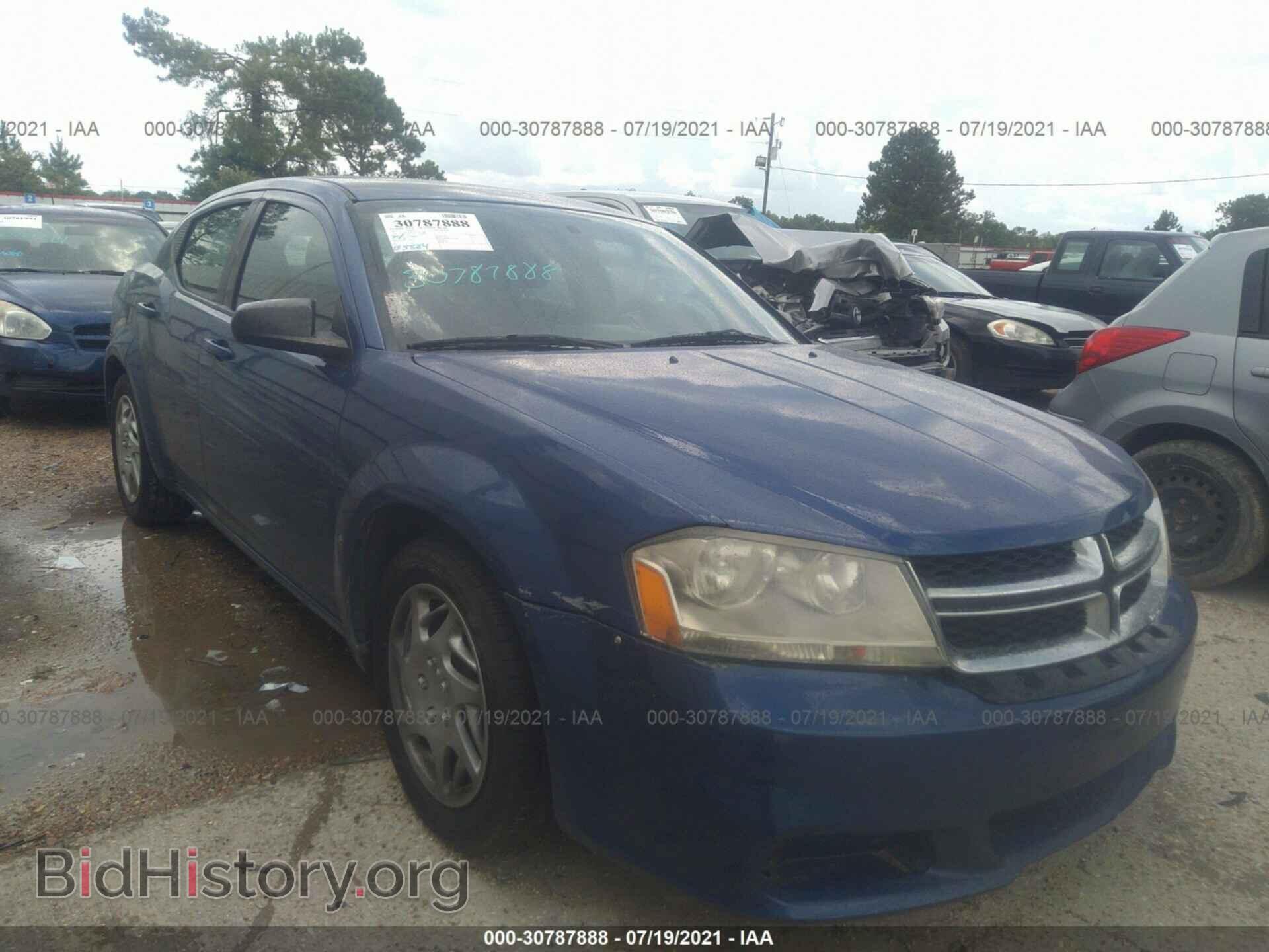 Photo 1C3CDZABXCN275280 - DODGE AVENGER 2012
