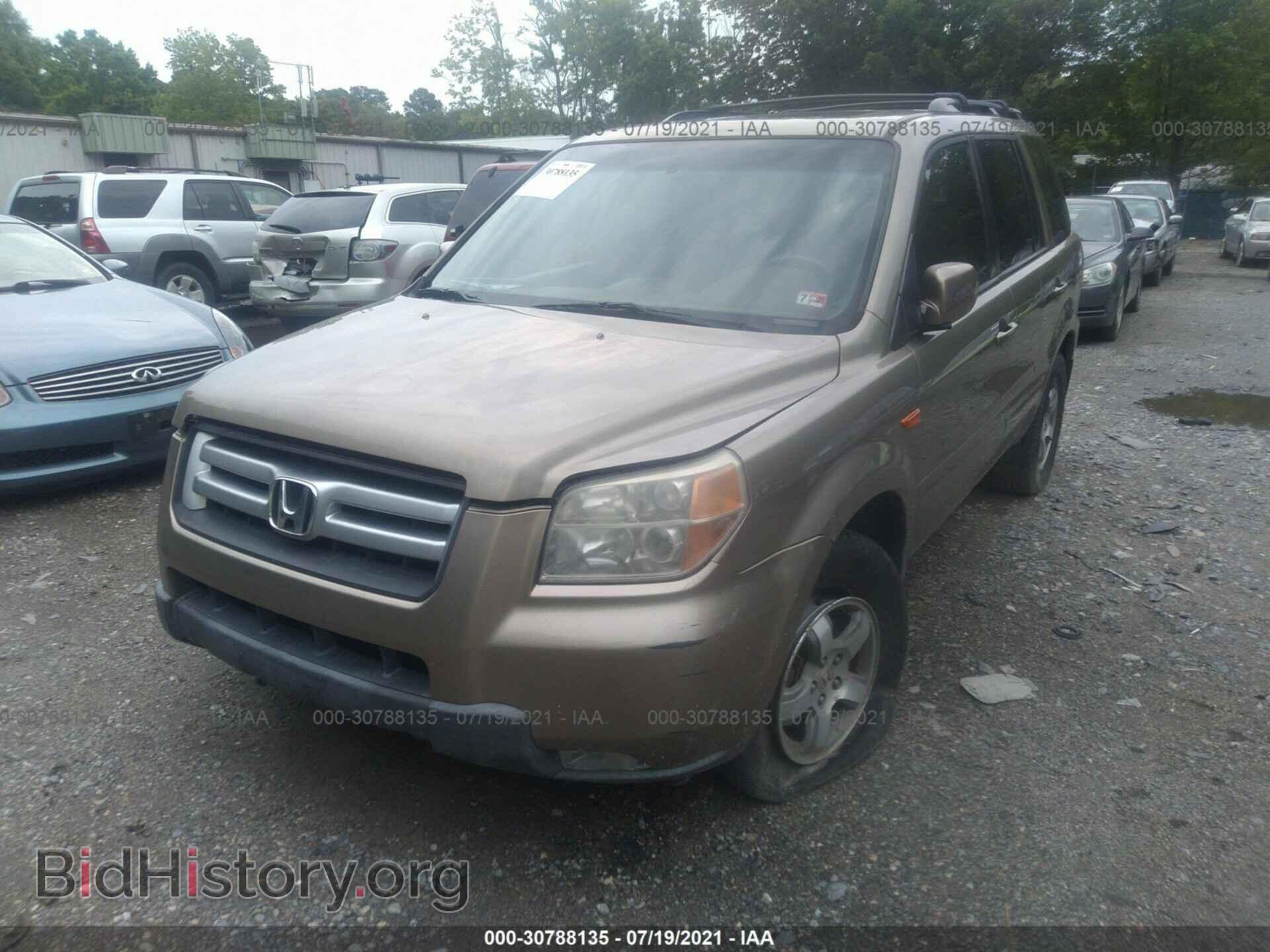 2008 HONDA PILOT - VIN: 5FNYF18768B052884 - Фото 2