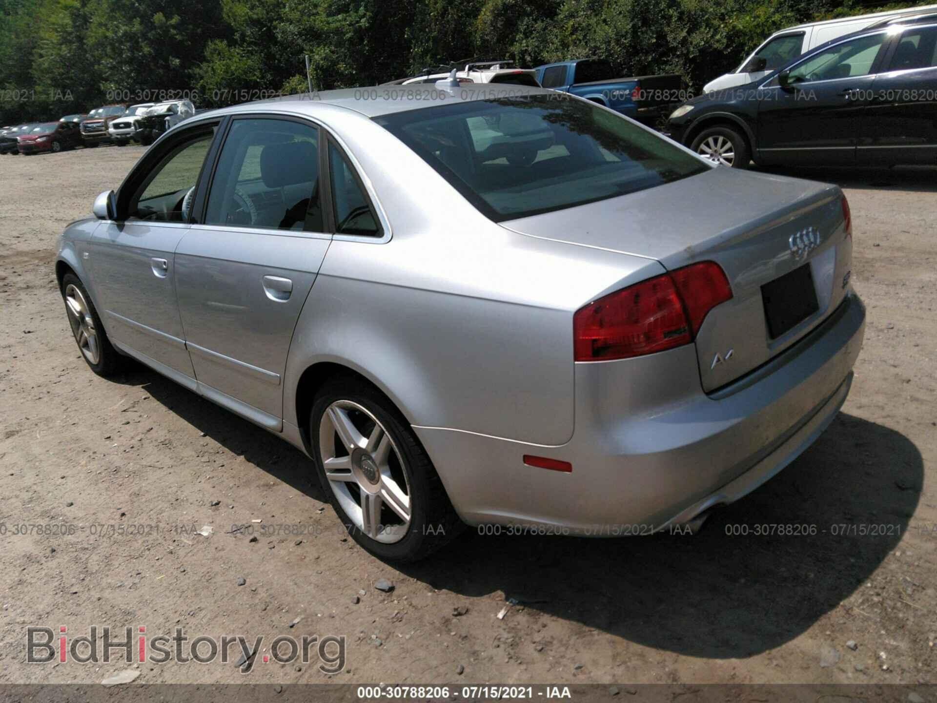 2008 AUDI A4 - VIN: WAUDF78E08A079584 - Фото 3