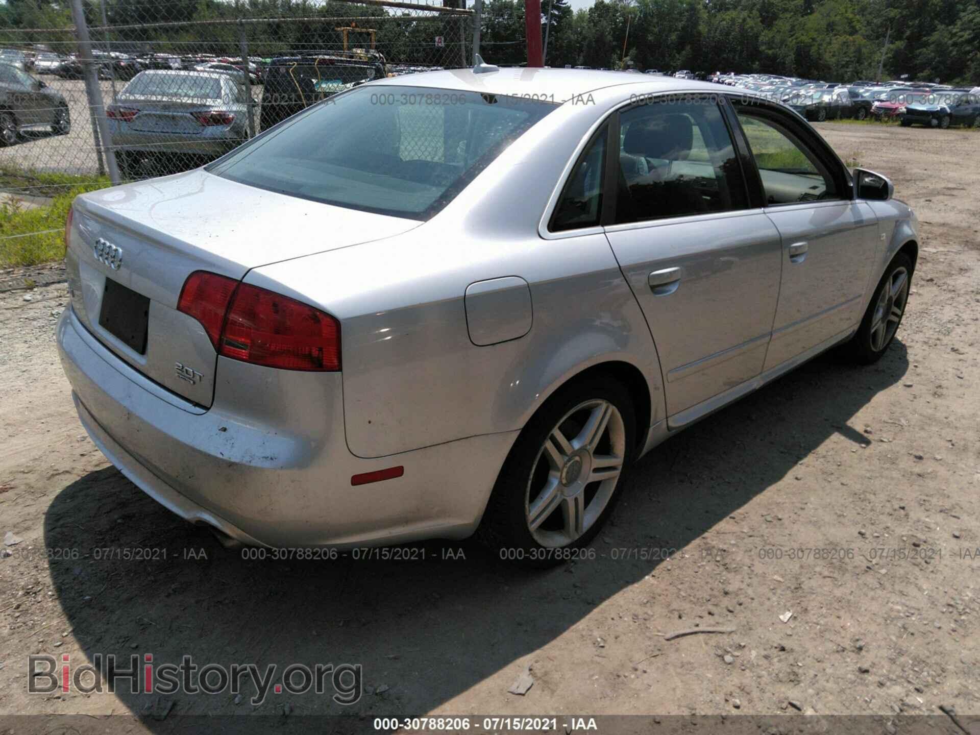 2008 AUDI A4 - VIN: WAUDF78E08A079584 - Фото 4