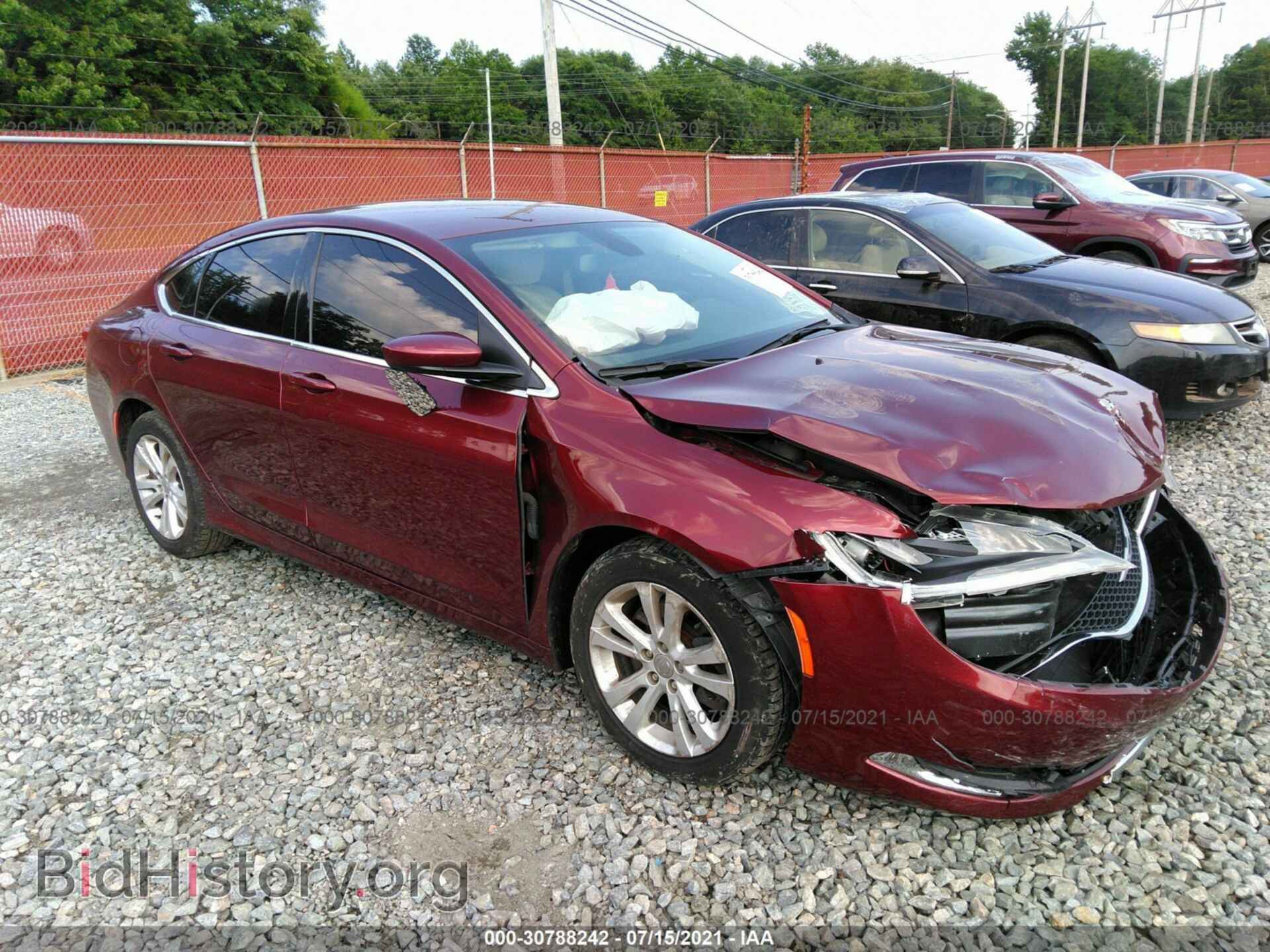 Photo 1C3CCCAG4FN758750 - CHRYSLER 200 2015