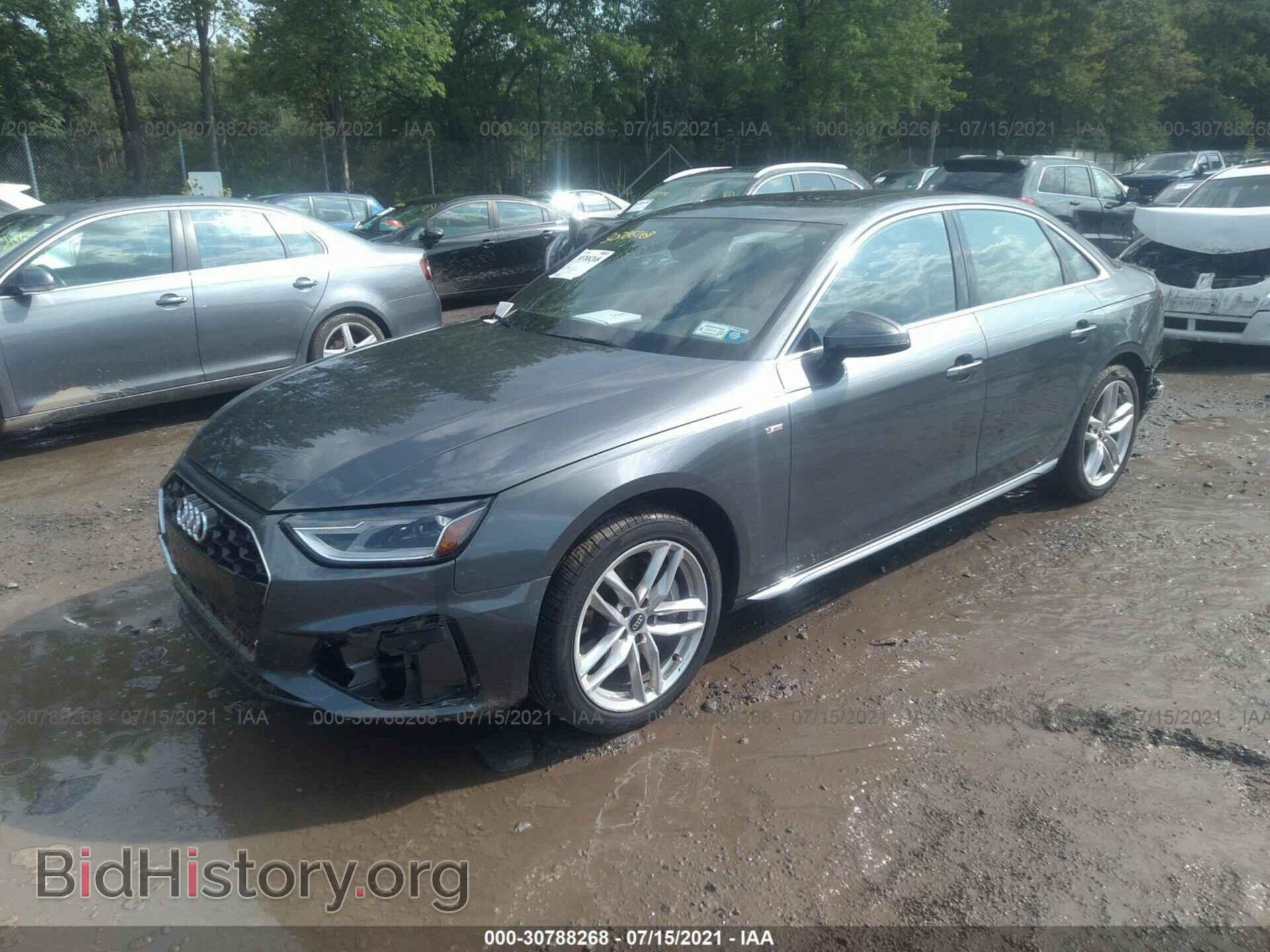 2020 AUDI A4 - VIN: WAUDNAF45LN009140 - Фото 2