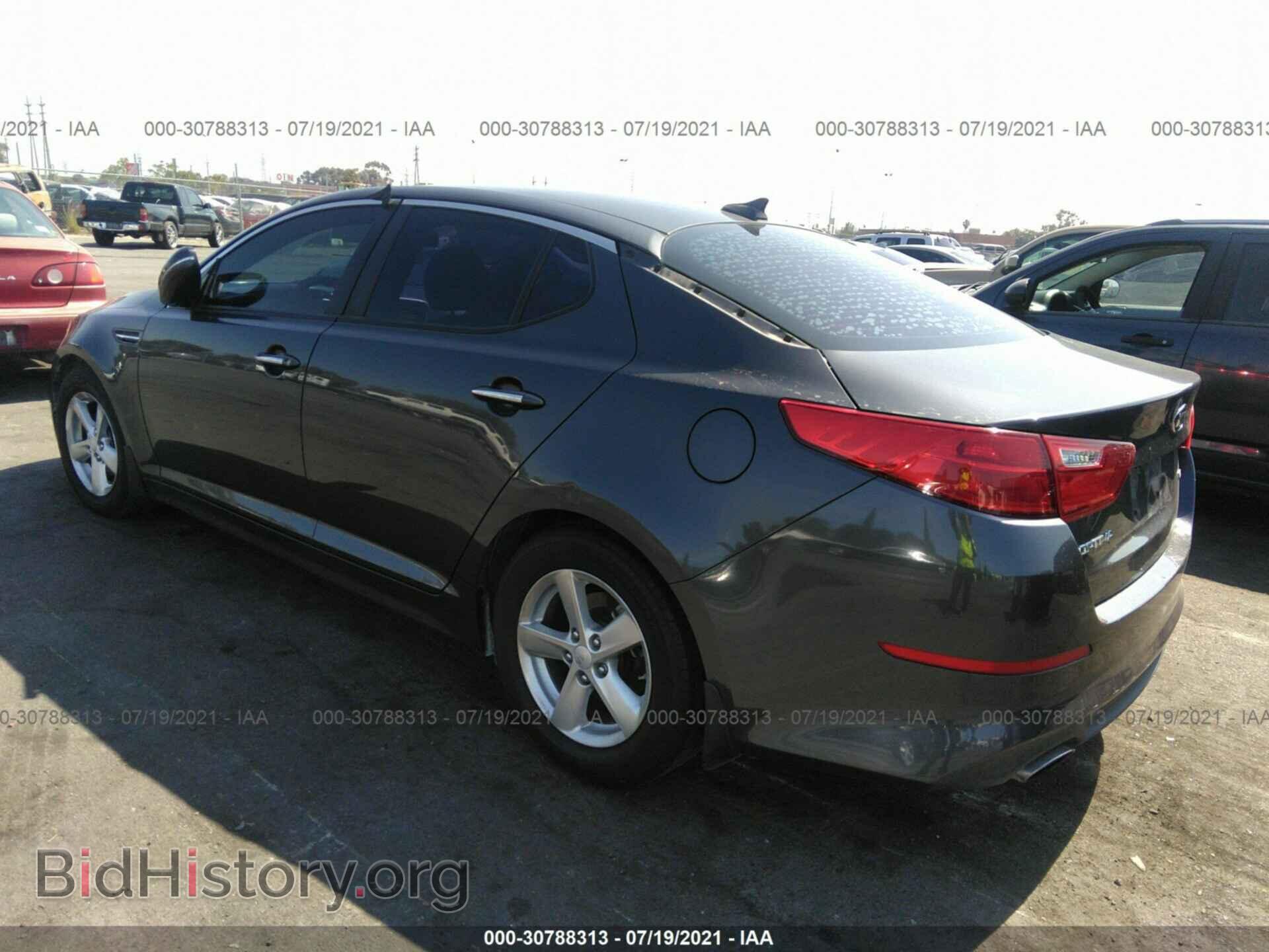 2015 KIA OPTIMA - VIN: KNAGM4A76F5637456 - Фото 3