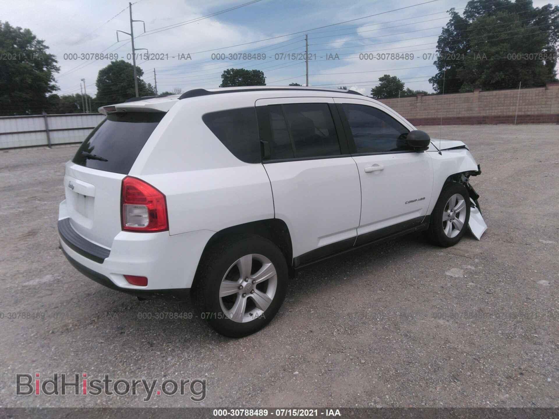 2011 JEEP COMPASS - VIN: 1J4NF1FB0BD213149 - Фото 4