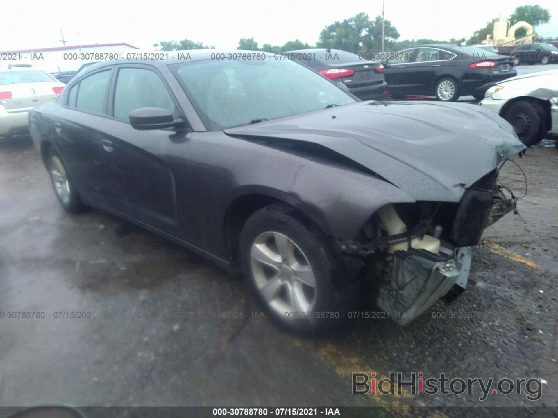 Photo 2C3CDXHG5EH267332 - DODGE CHARGER 2014