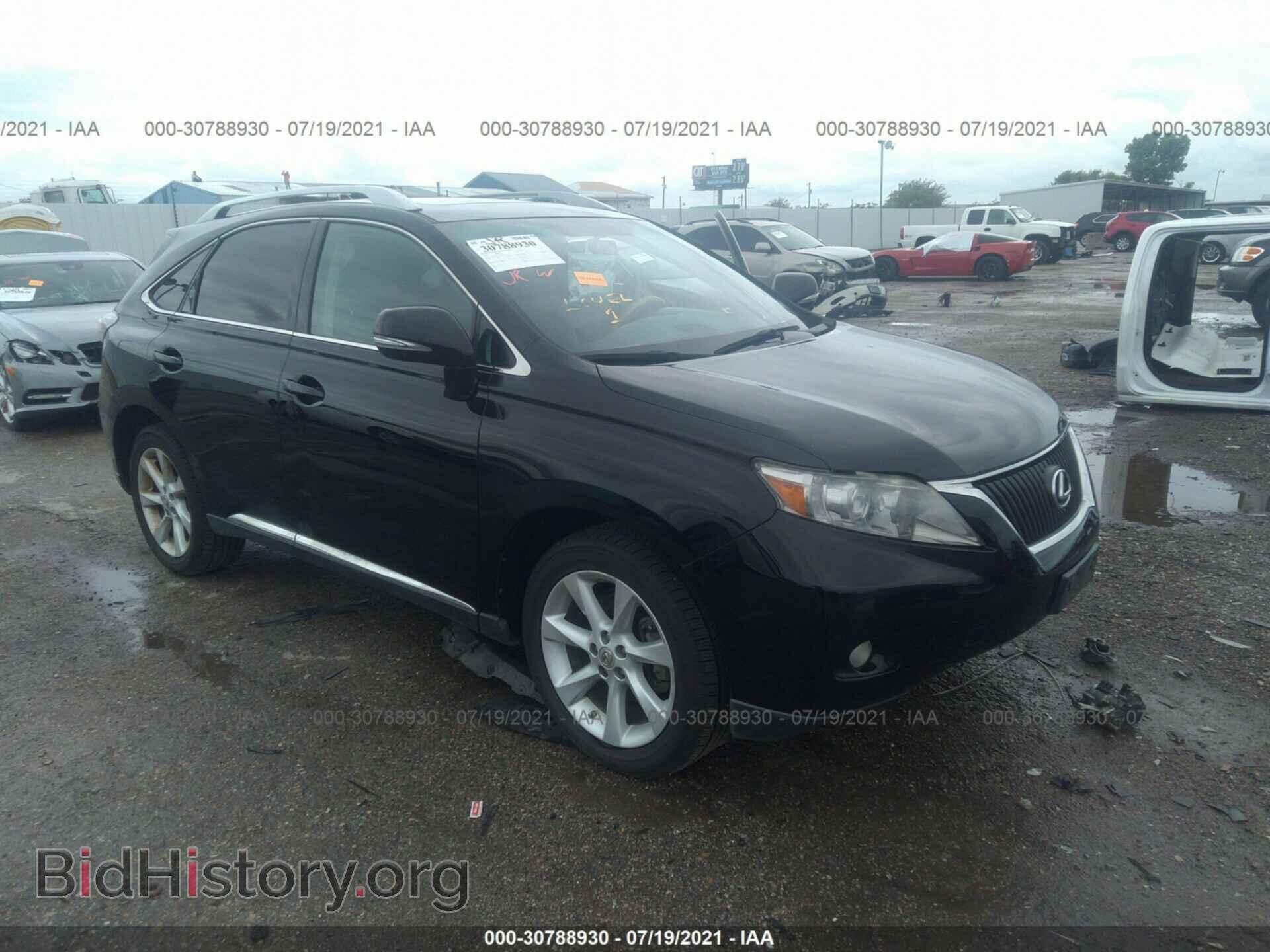 Фотография 2T2ZK1BA3CC076458 - LEXUS RX 350 2012