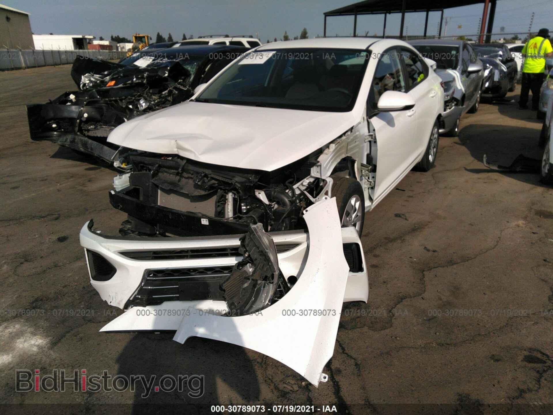 2020 HYUNDAI ACCENT - VIN: 3KPC24A67LE099171 - Фото 2