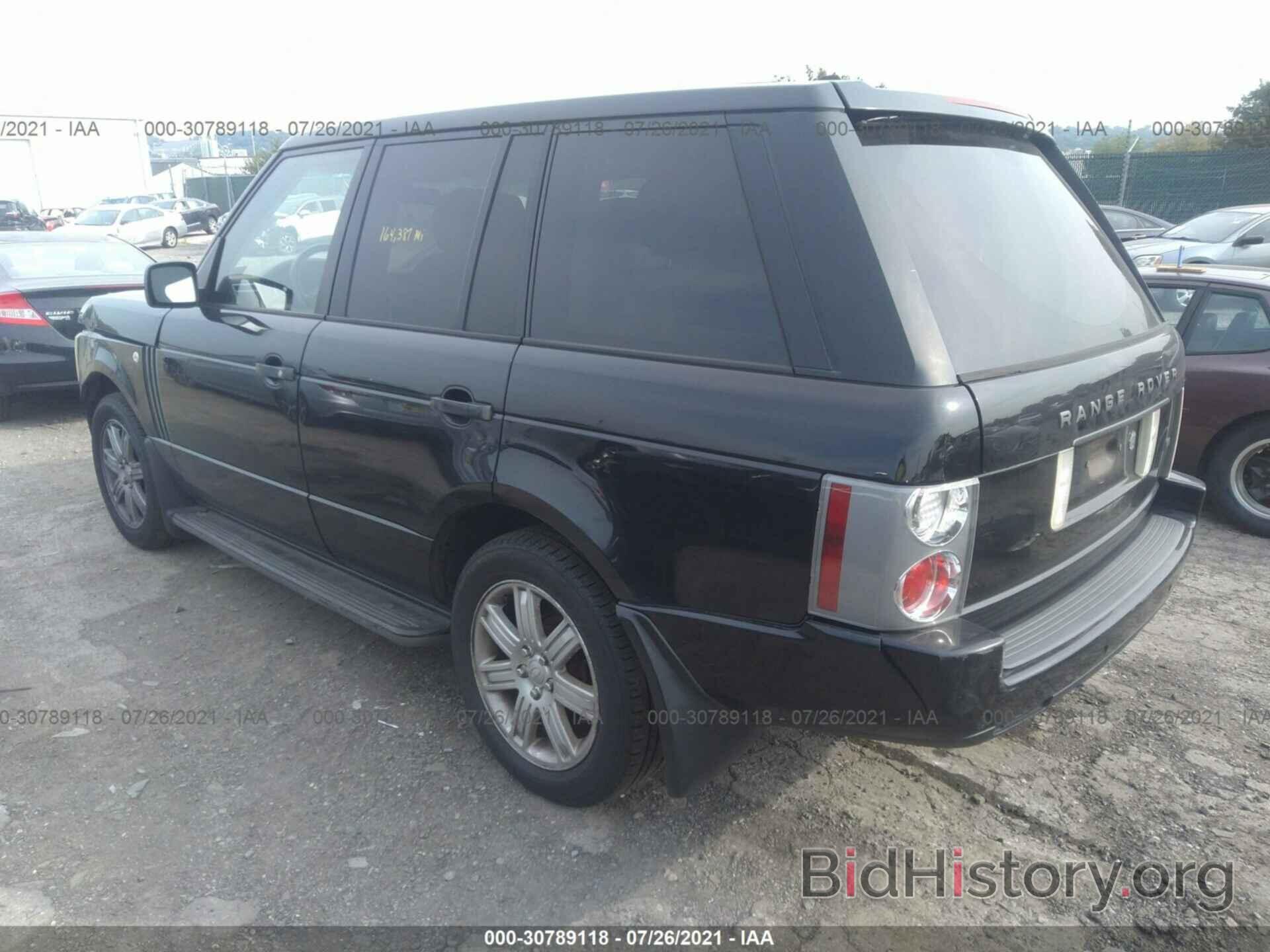 Report SALMF15456A219016 LAND ROVER RANGE ROVER 2006 BLACK